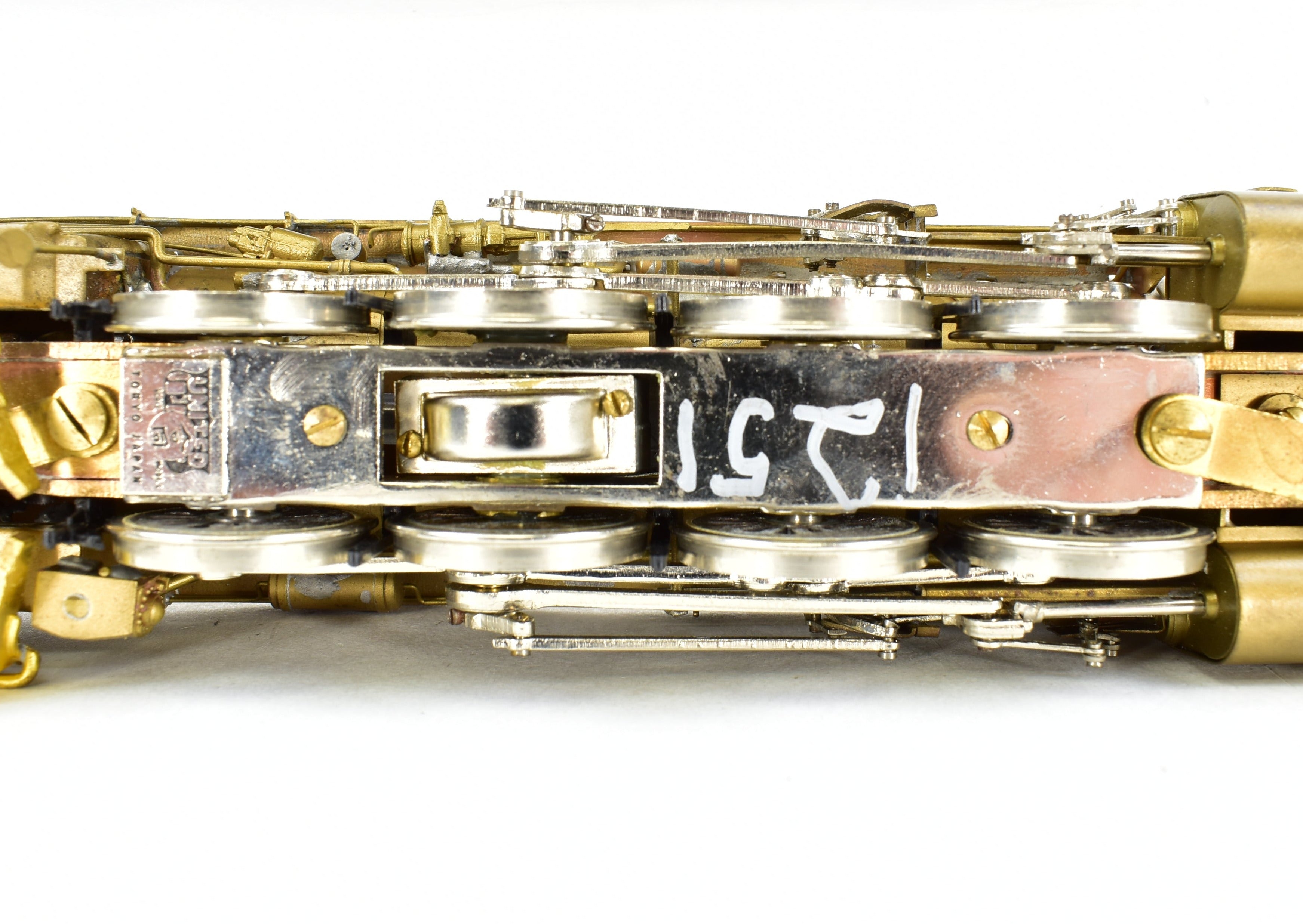 HO Scale Brass Pacific Fast Mail (PFM) Model Train - United C&O - Chesapeake & Ohio 2-8-4 Kanawha Locomotive