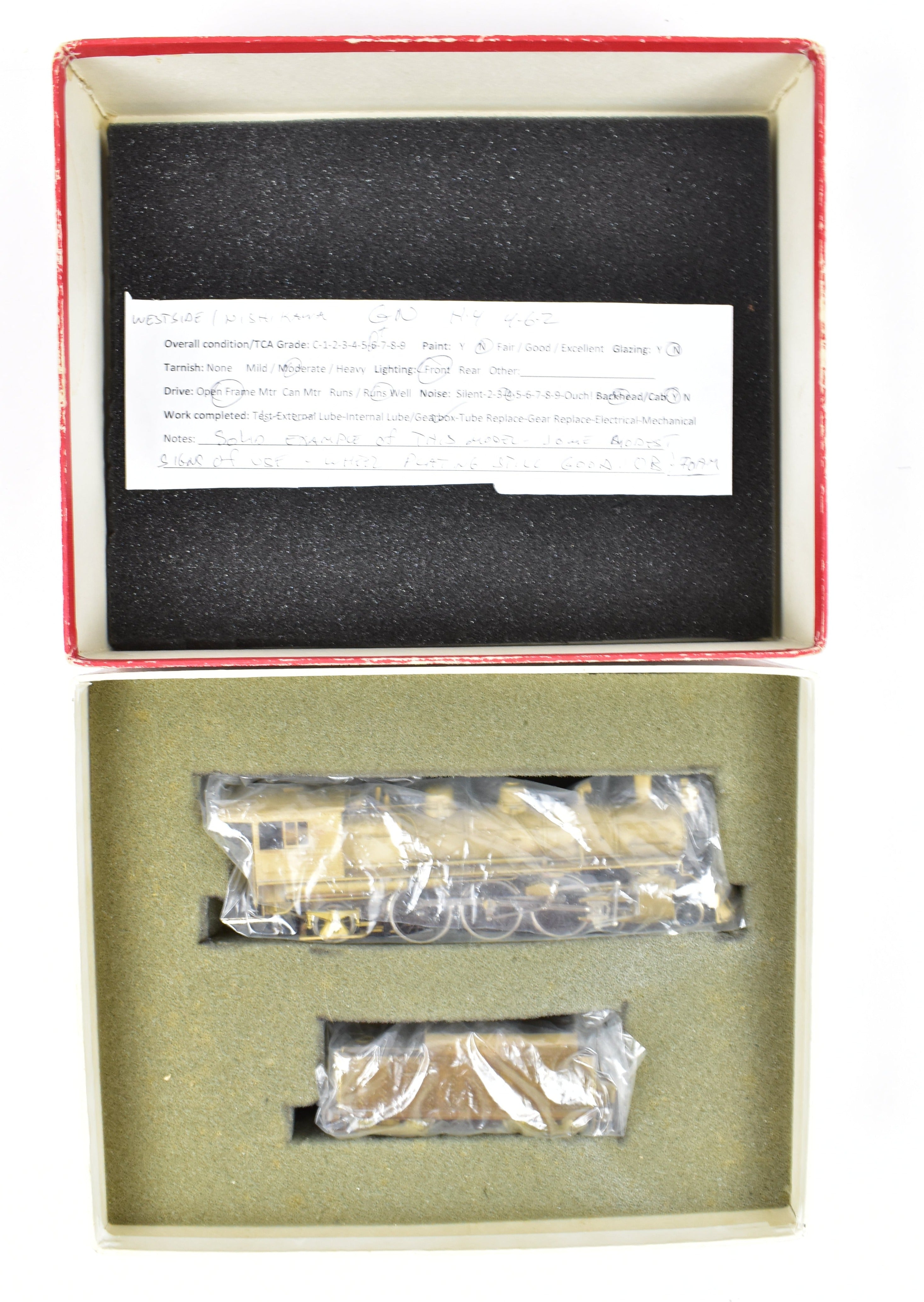 HO Scale Brass Great Northern H-4 4-6-2 Model by Westside