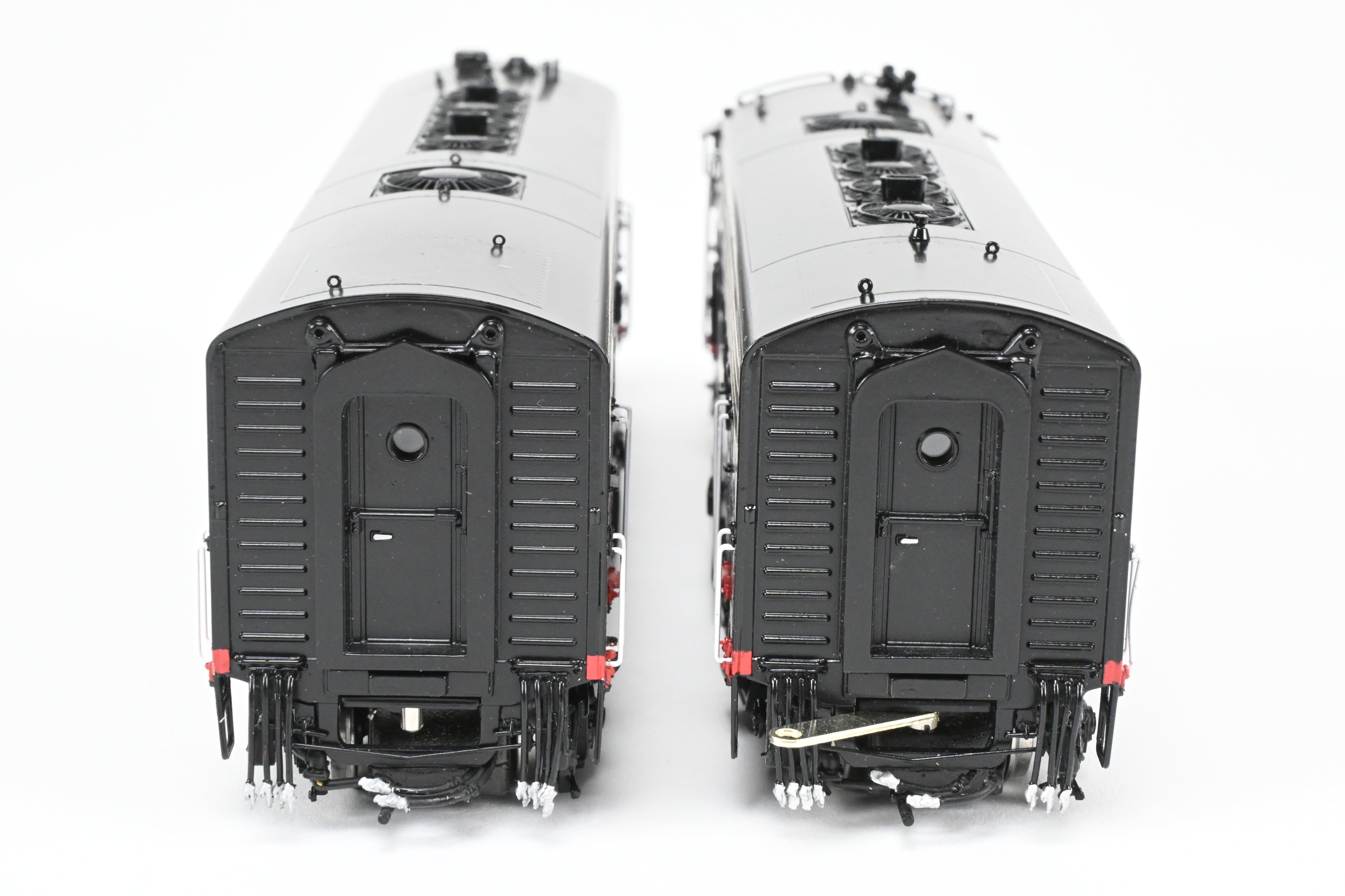 HO Scale Brass EMD FP7A/F7B Set in SP Black Widow Scheme