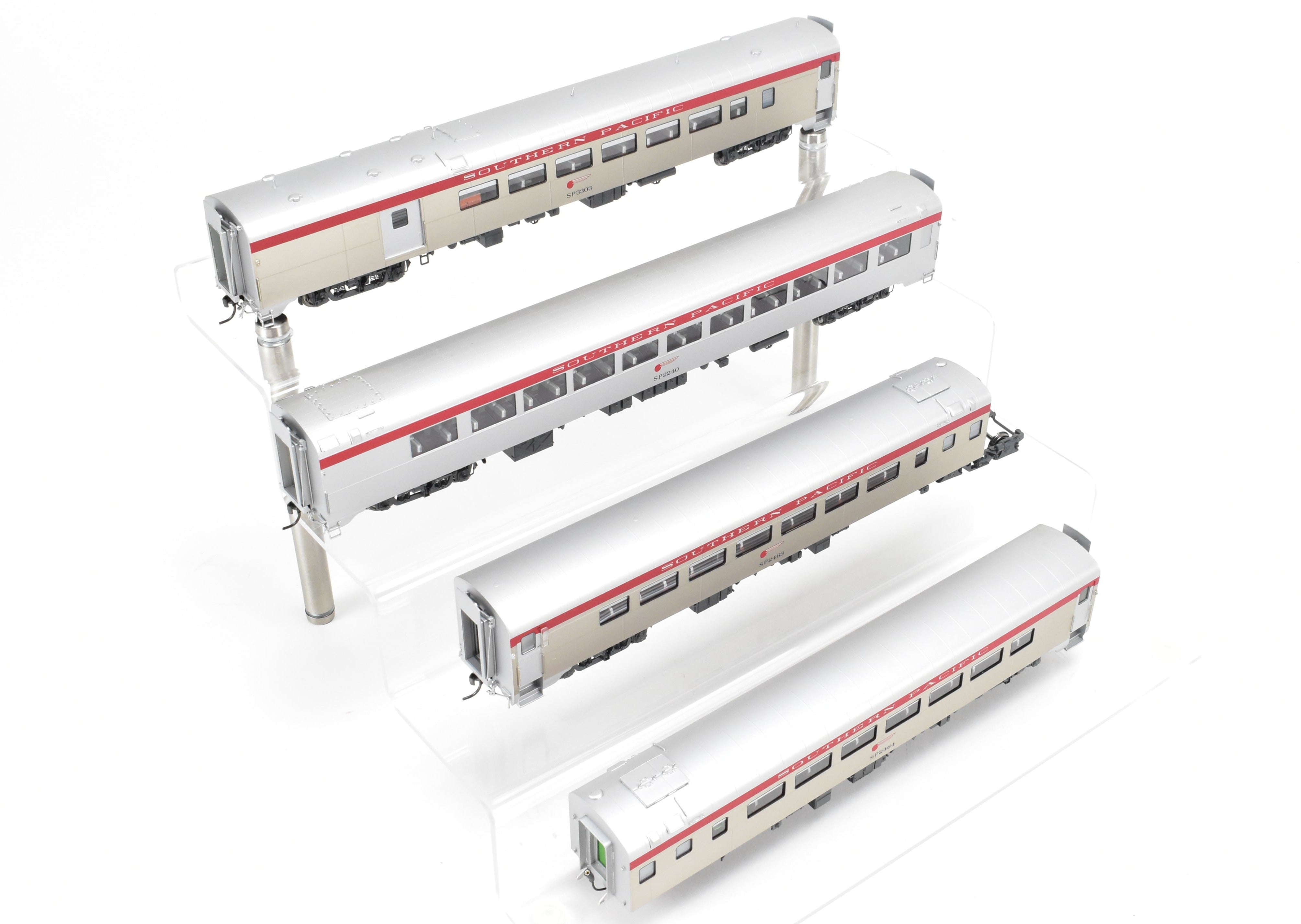 1960s HO Scale Brass SP Coast Daylight 10-Car Set by UTI