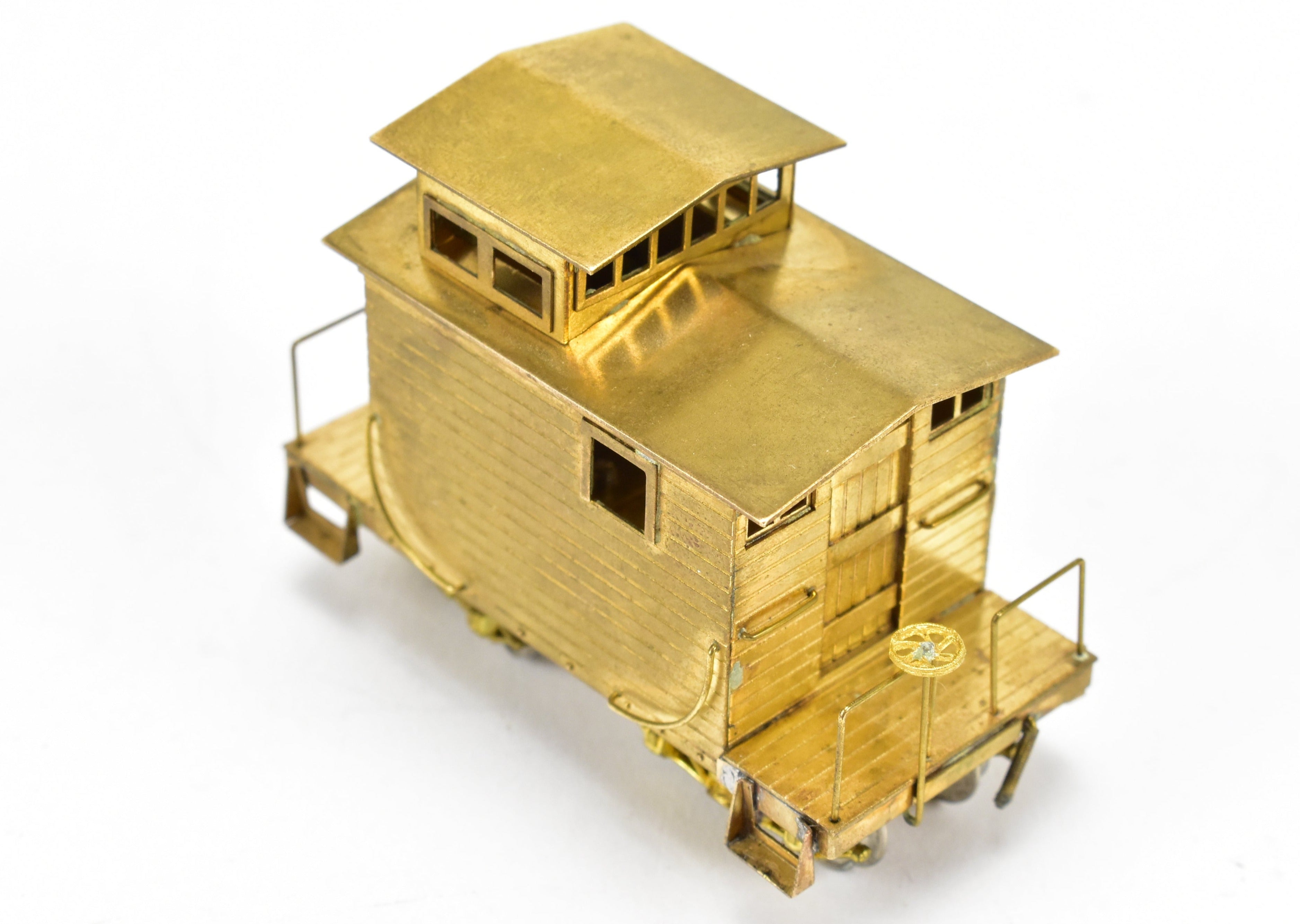 HOn3 Scale Brass Model Railroad Westside Lumber Co. Short Caboose No. 7 by Westside Model Co., Without Original Box