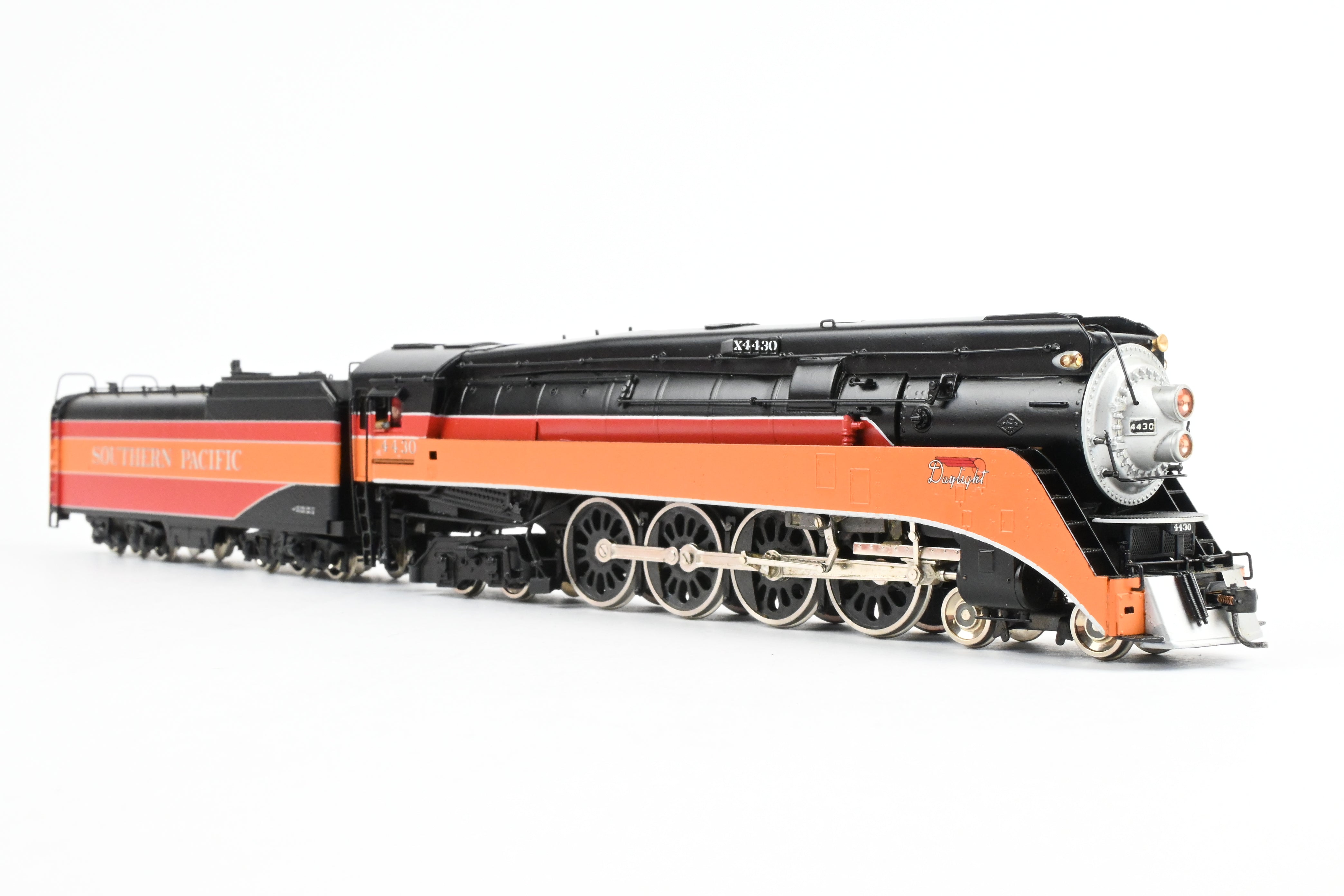HO Scale Brass Model Train - Westside Model Co. Southern Pacific Class GS - 4 4 - 8 - 4 FP Daylight Locomotive #4430