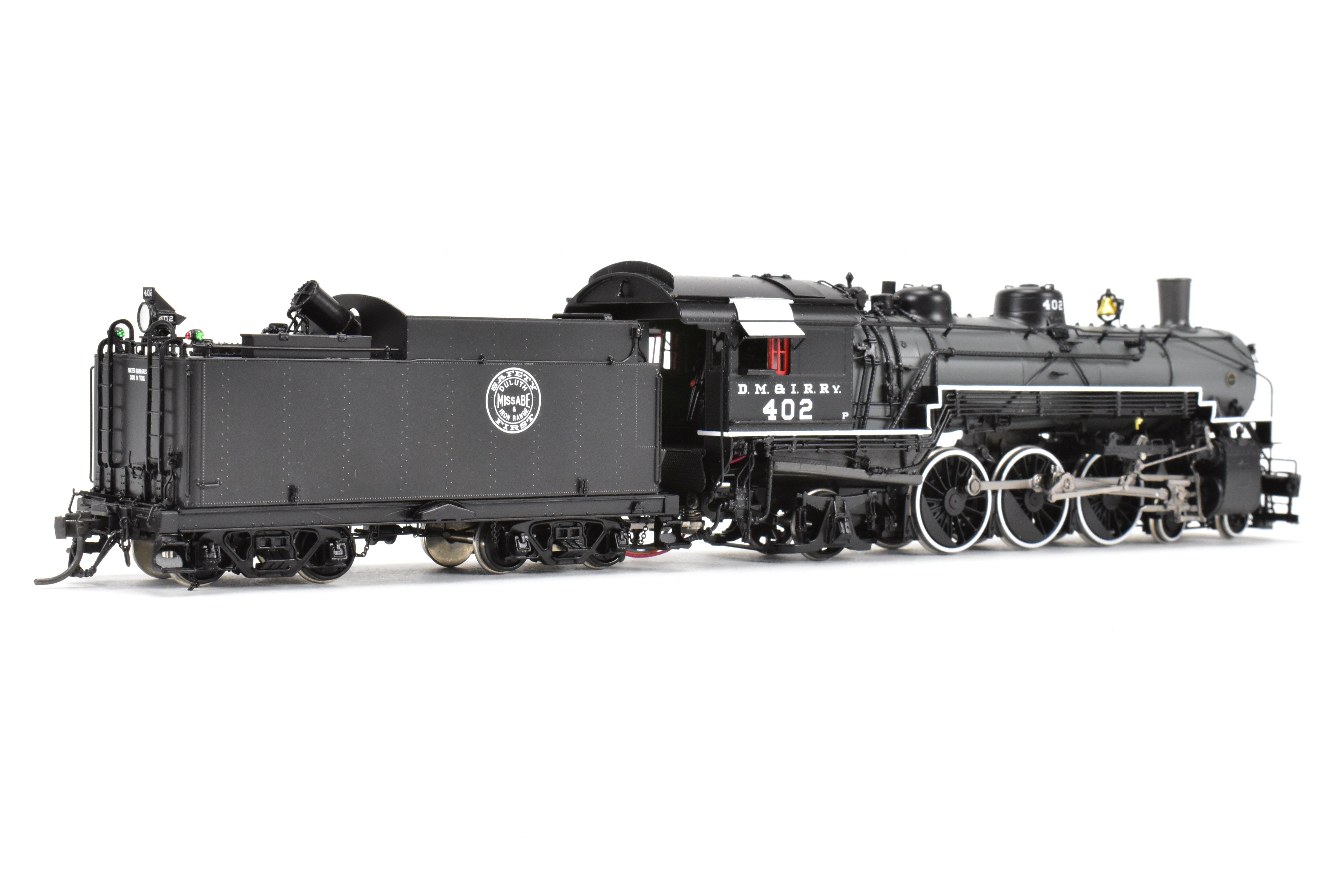 HO Brass DVP - DM&IR Class P 4-6-2 #402 Grey Boiler with TCS DDC and Sound