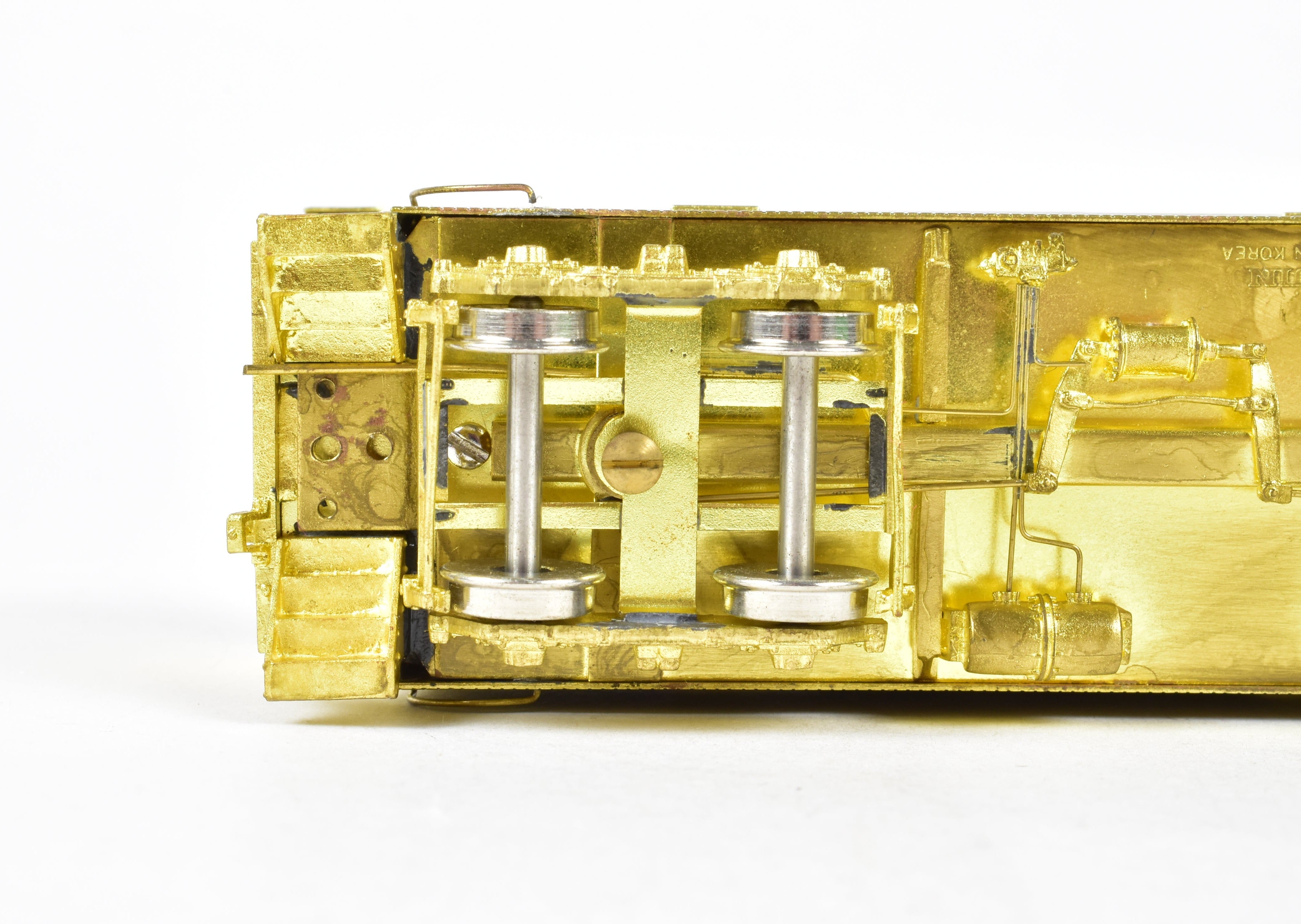 HO Scale Brass Union Pacific CA-1 Wood Caboose Model by OMI - Overland Models, Inc. with Original Ends and Wood Beam Trucks