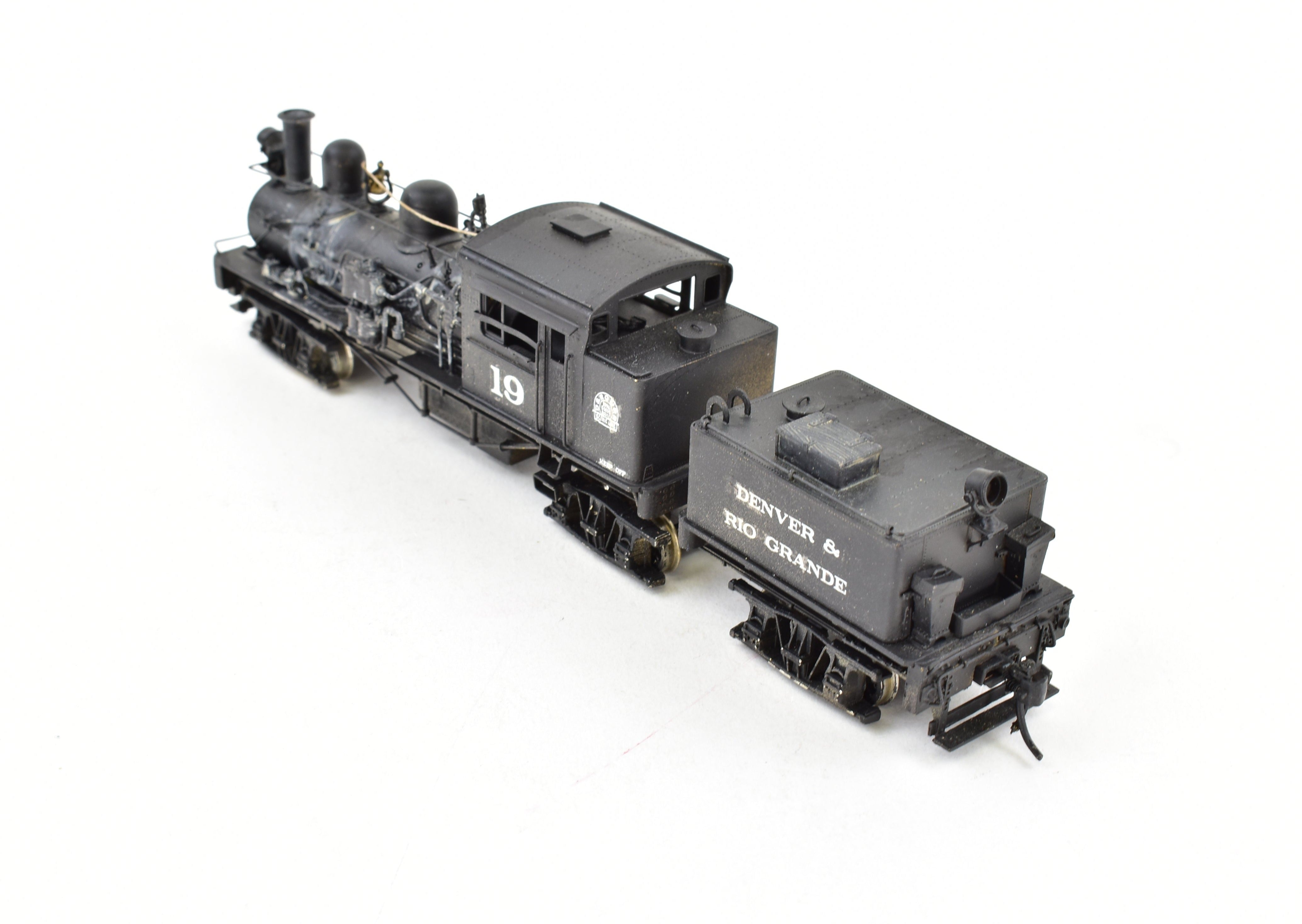 HO Scale Brass Westside Model Co. Westside Lumber Co. 3-Truck Shay Locomotive in Standard Gauge Version for Various Railroads