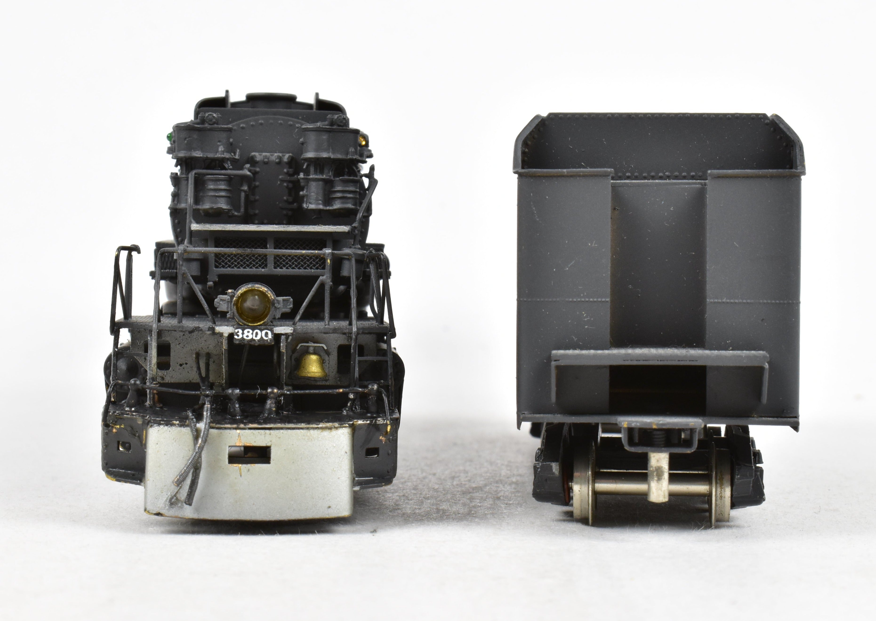 HO Scale Brass Gem Models SP Southern Pacific AC-9 2-8-8-4 Custom Painted Coal Version