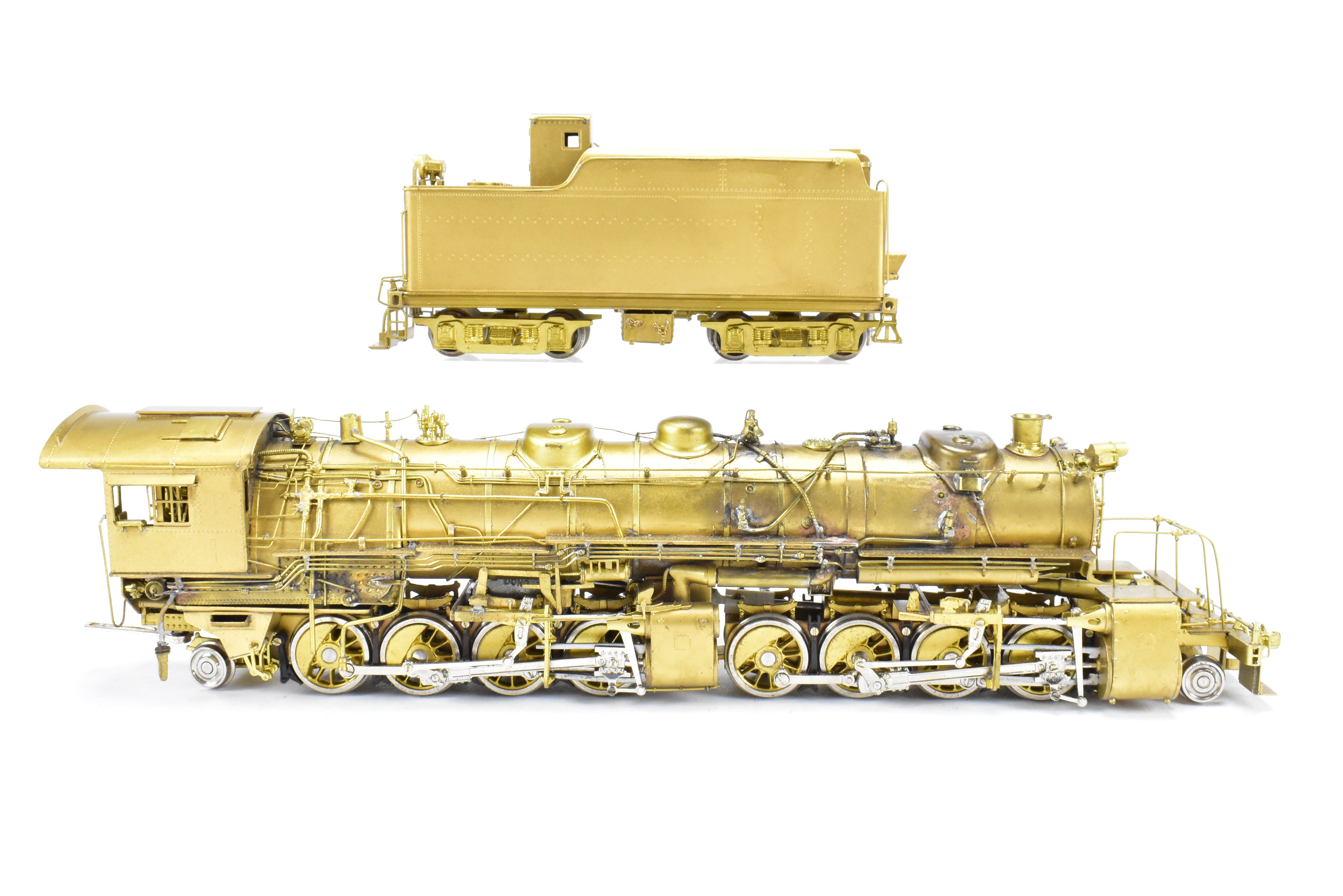 HO Scale Brass Hallmark Models Collectible Missouri Pacific 2-8-8-2 4000 Series Mallet Locomotive Custom Modified to 1936 Appearance by Joe G. Collias - One-of-a-Kind Model