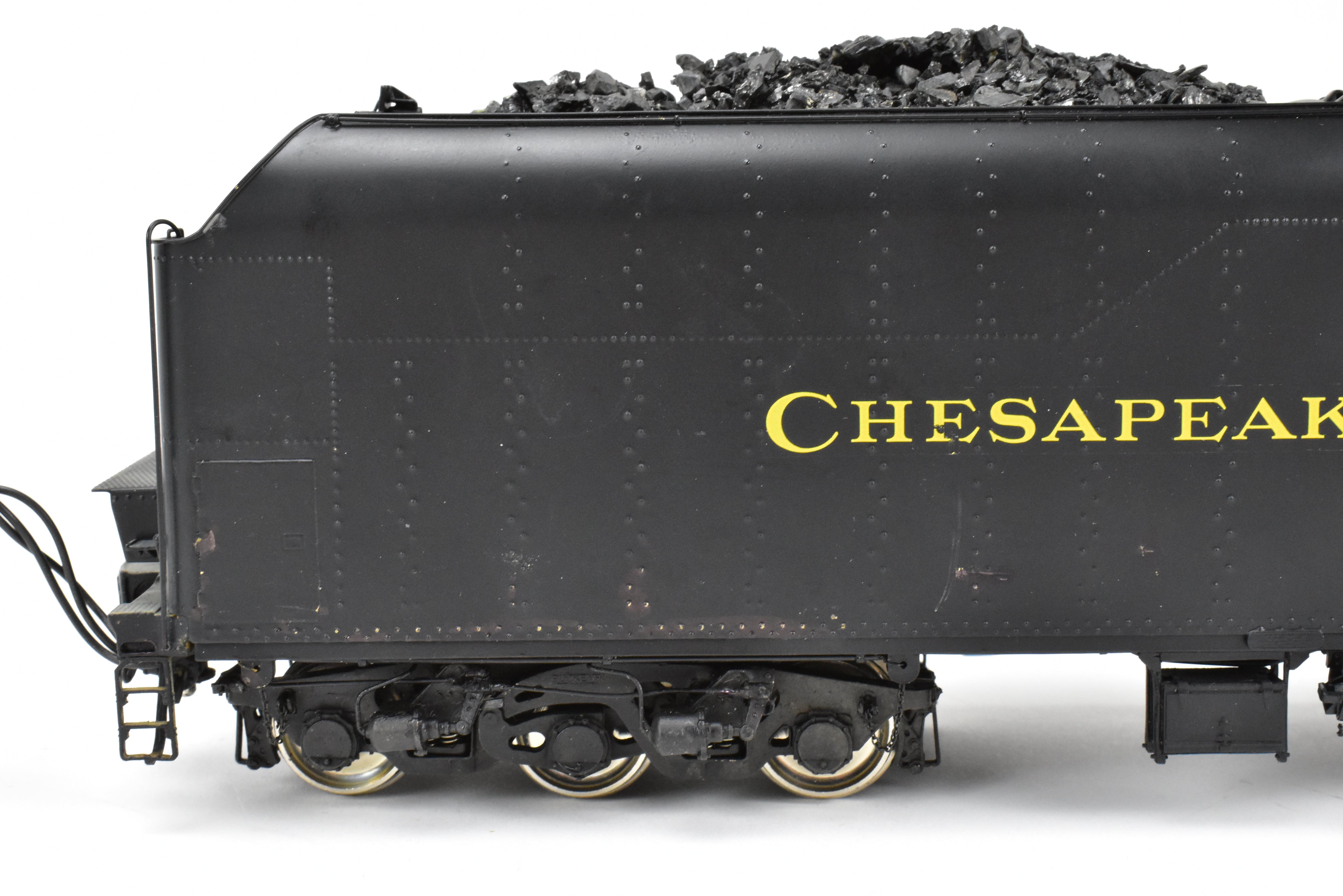 O Scale Brass Precision Scale Co. C&O J-3a 4-8-4 Greenbrier 2-Rail FP #610 As-Is