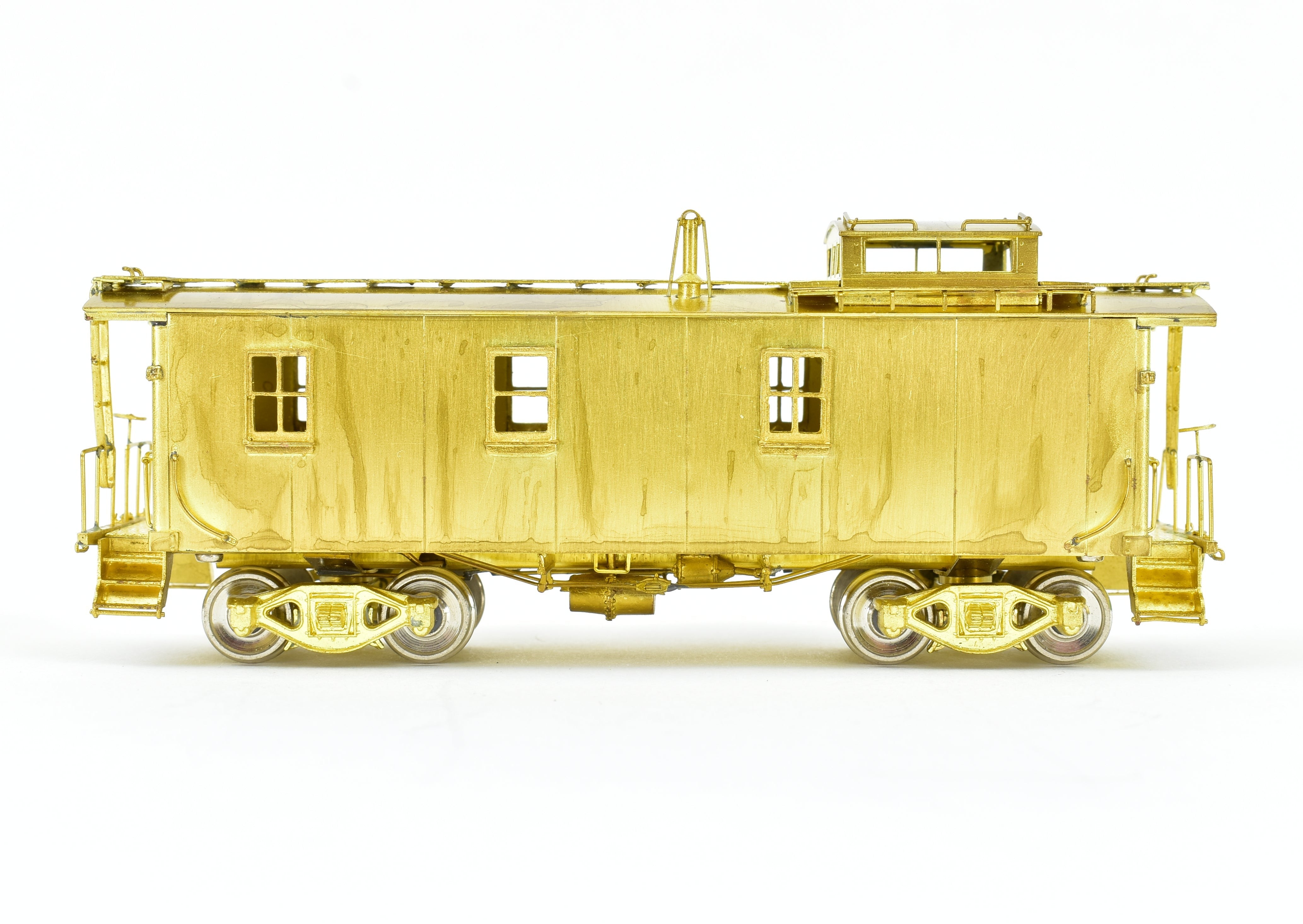 HO Brass OMI NYC - New York Central 1900 Wood Caboose, Like-New Model