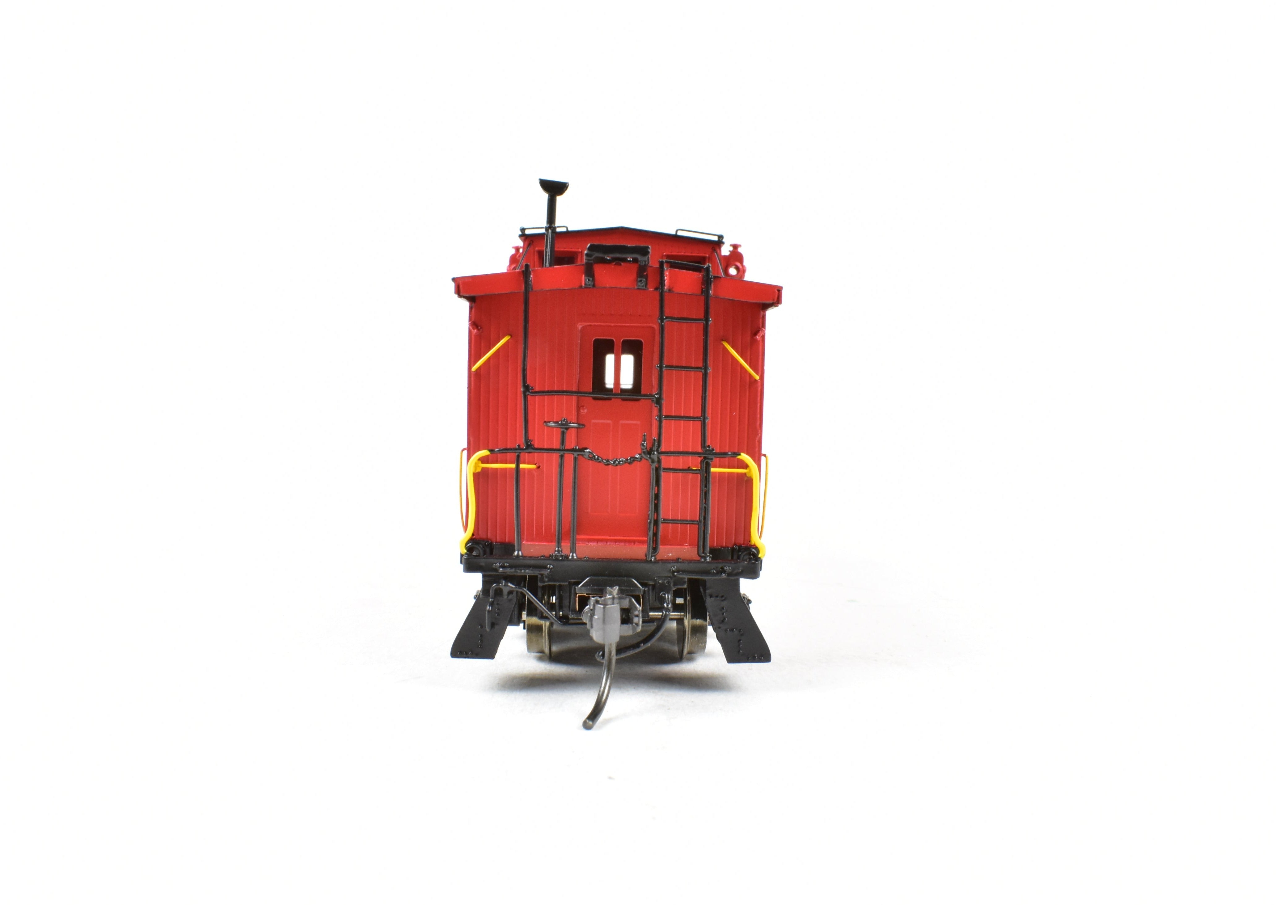 HO Scale Brass Division Point Nickel Plate Road 1000 Series 30-Foot Wood Caboose Model FP No. 1004 from New York City and St. Louis
