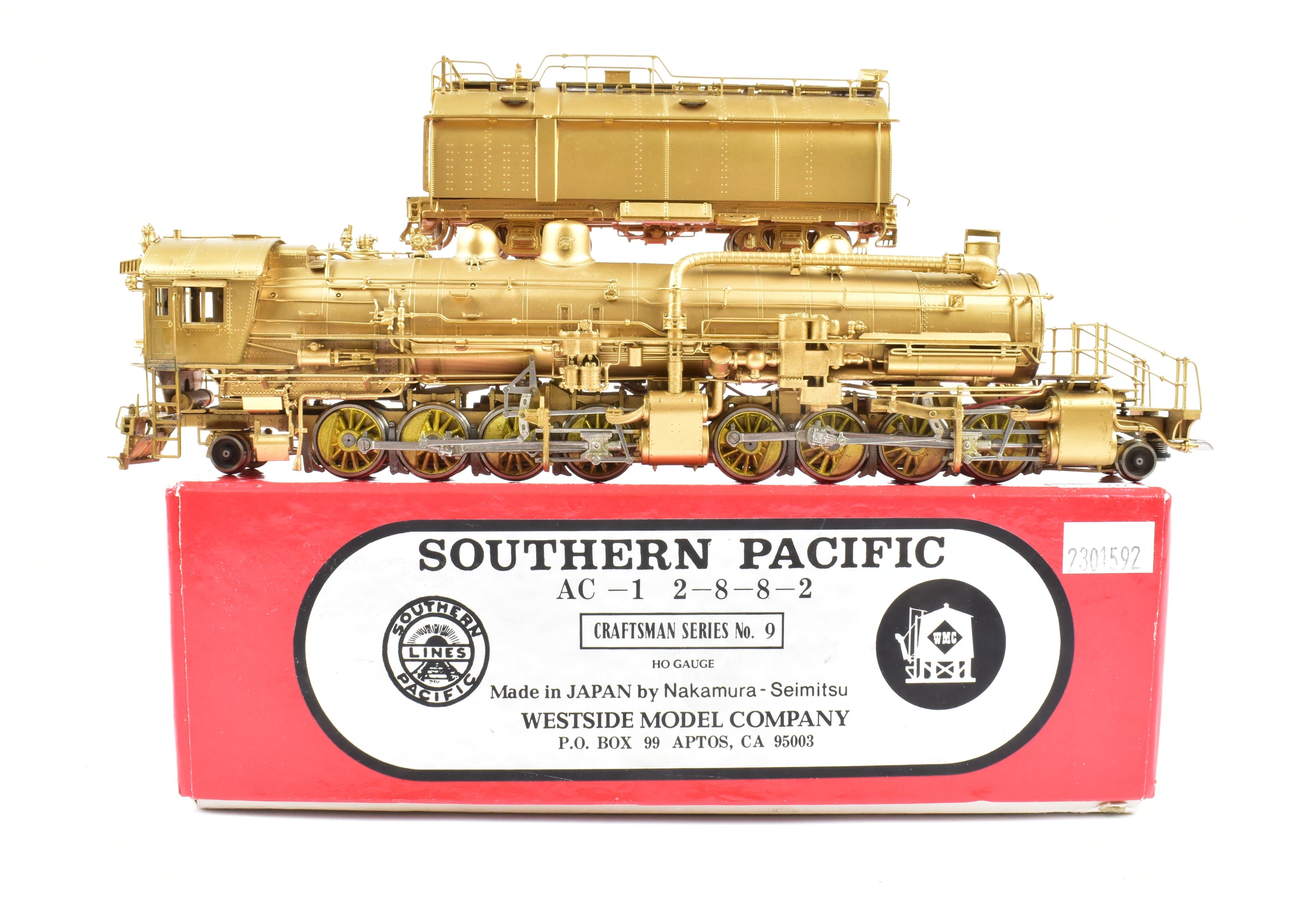 HO Scale Brass Southern Pacific Class AC-1 2-8-8-2 Cab Forward Model by Westside