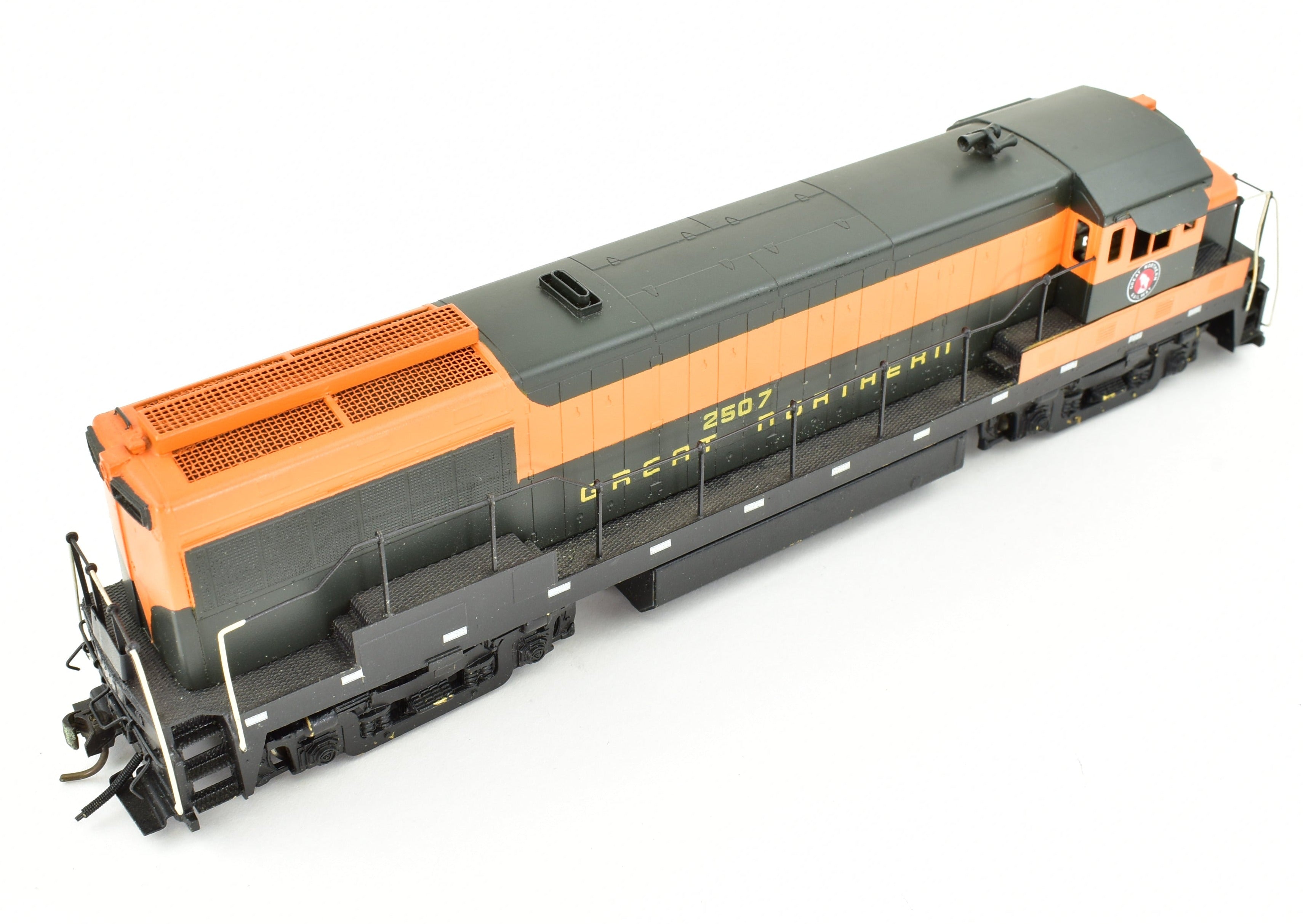 HO Scale Brass ALCO Models Great Northern General Electric U - 25b Diesel Locomotive Model for Collectors and Enthusiasts