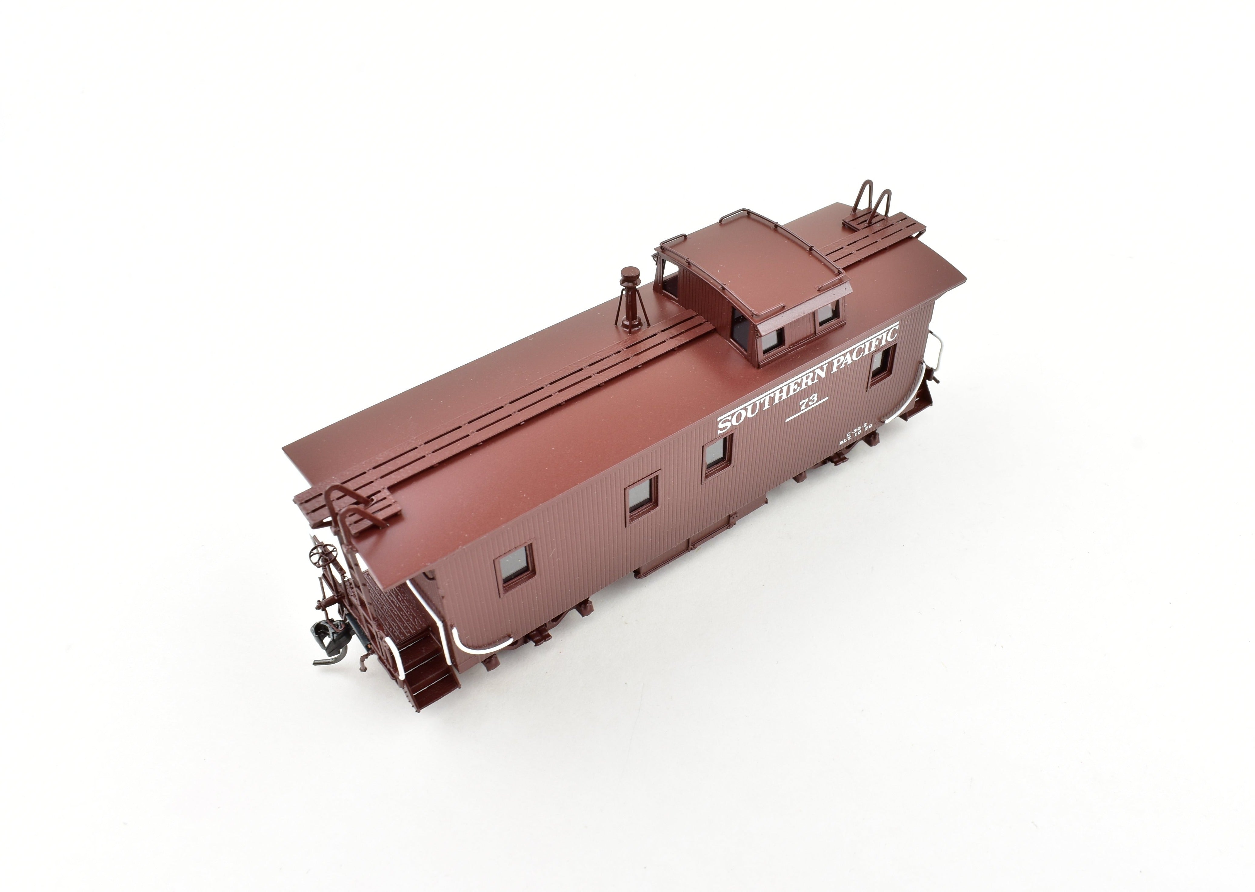 HO Brass Precision Scale Co. Southern Pacific C-30-2 Wood Cupola Caboose with Spare Parts