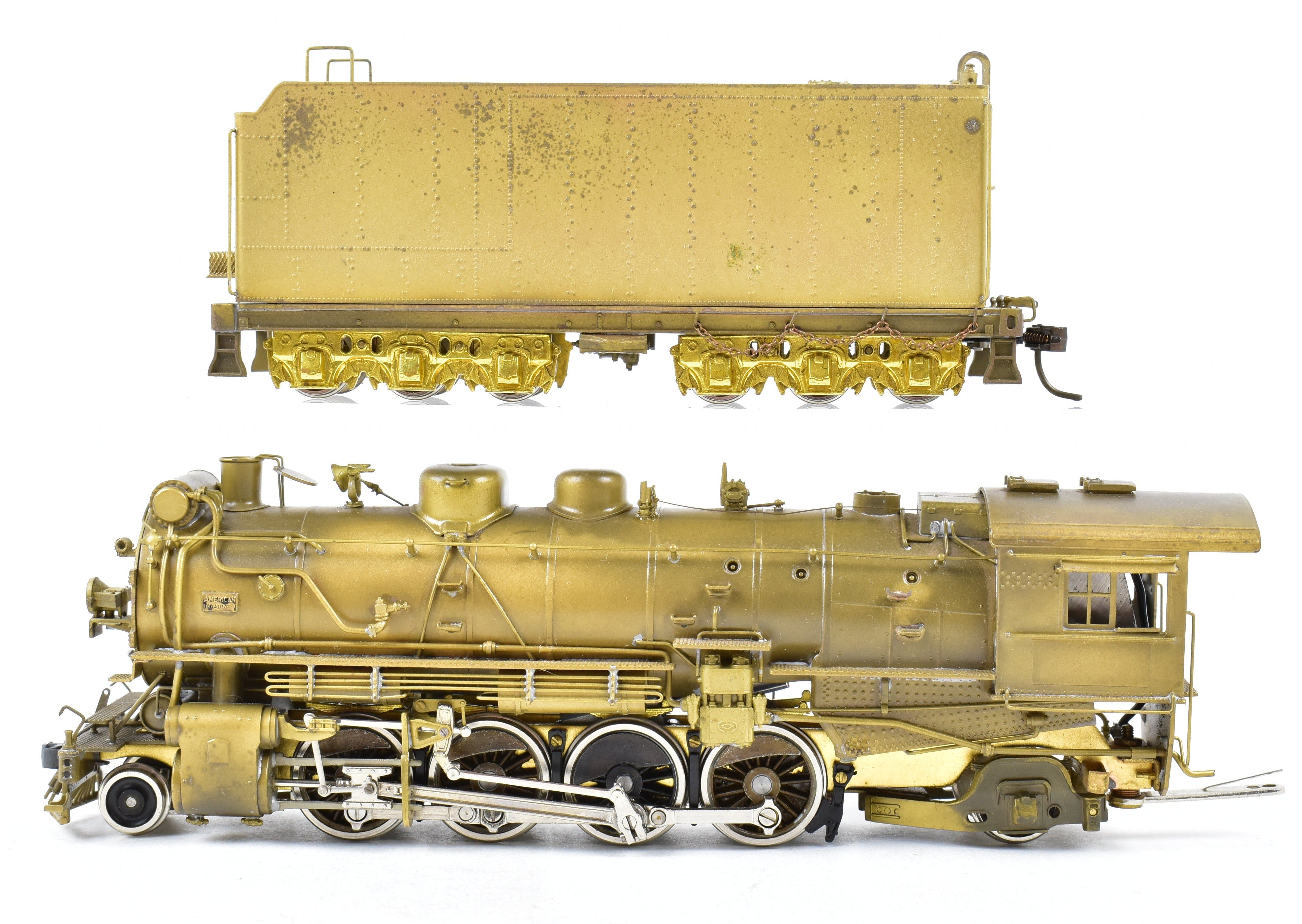 High - Quality HO Scale Brass Pacific Fast Mail (PFM) - United Western Pacific MK - 60 2 - 8 - 2 Mikado Model Train