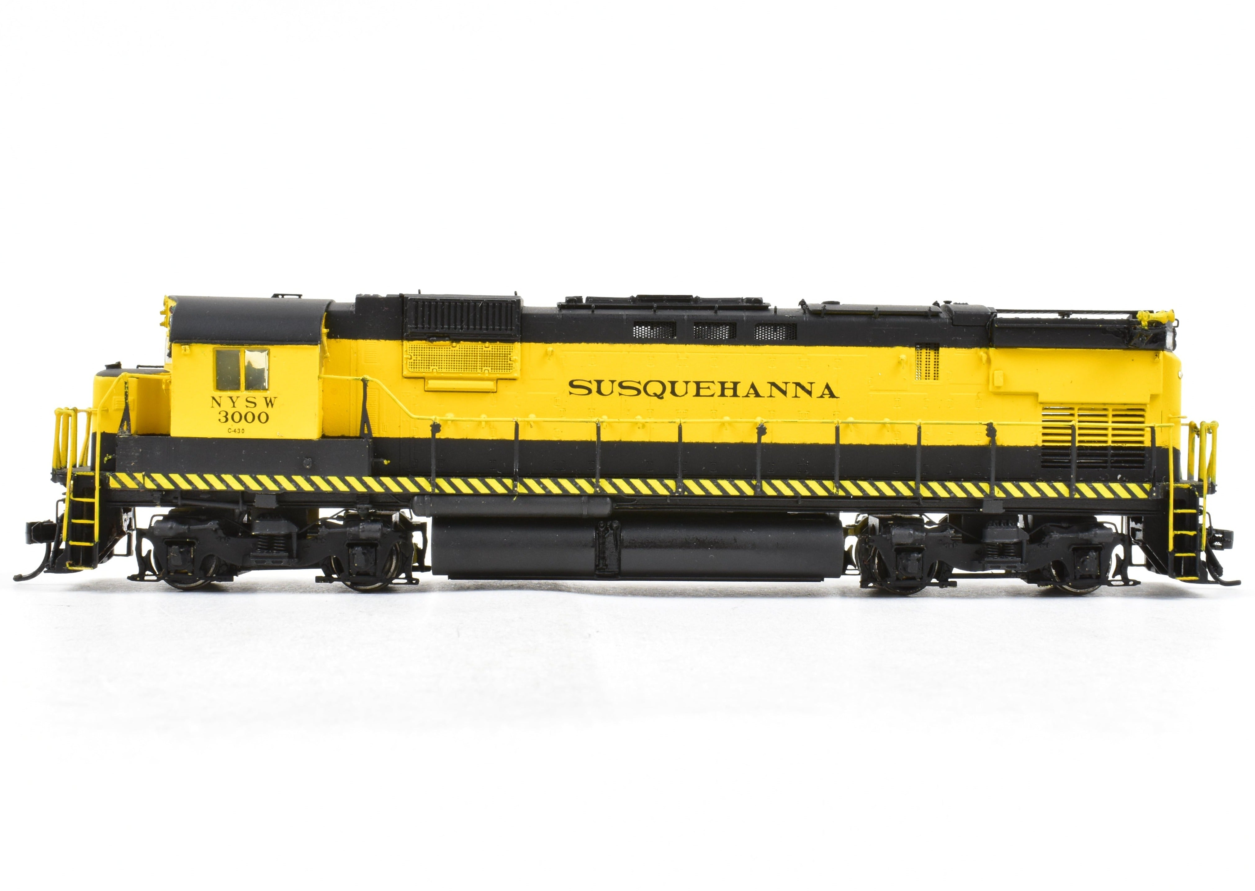 HO Scale Brass Model Train - Overland Models Inc. NYS&W - New York, Susquehanna, & Western ALCO C430 Custom Painted Locomotive