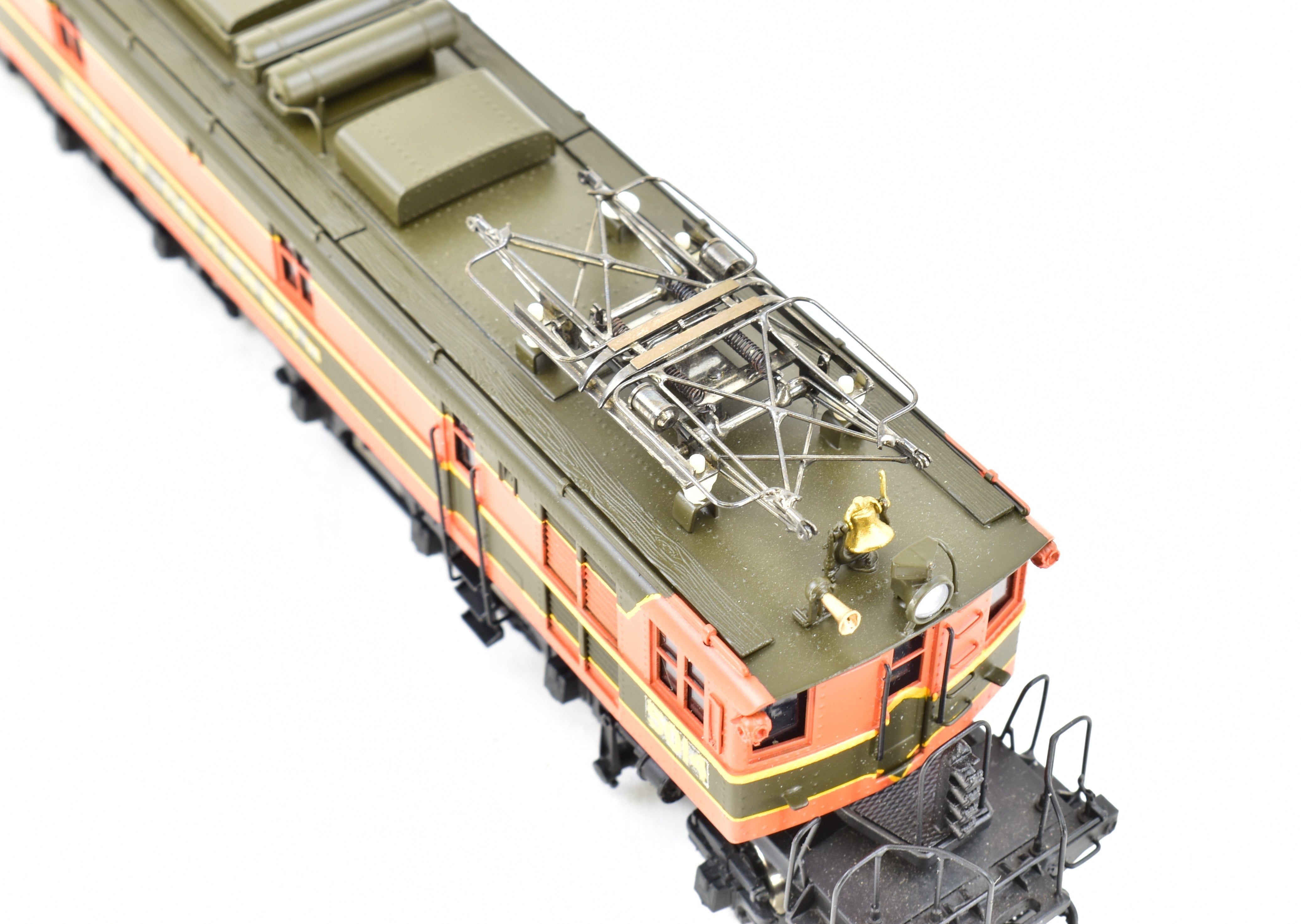 HO Scale Brass Tenshodo GN - Great Northern Y - 1 Electric Locomotive Model from 1978 - 1980 Run in FP Empire Builder Scheme No. 5014