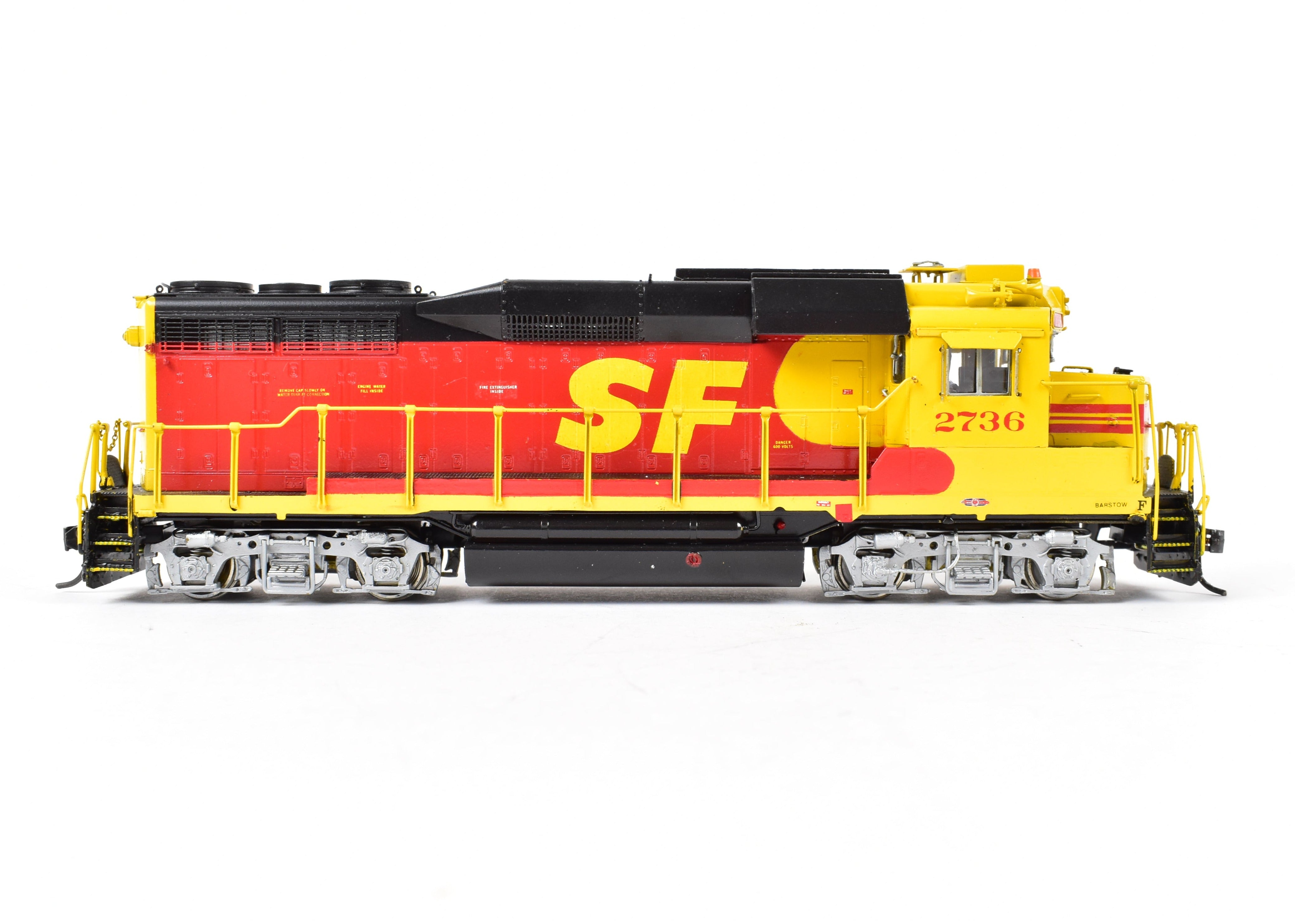 HO Scale Brass Model Train by Overland Models Inc. (OMI) - AT&SF Santa Fe EMD GP30u Rebuild in SPSF Merger Kodachrome Paint Scheme