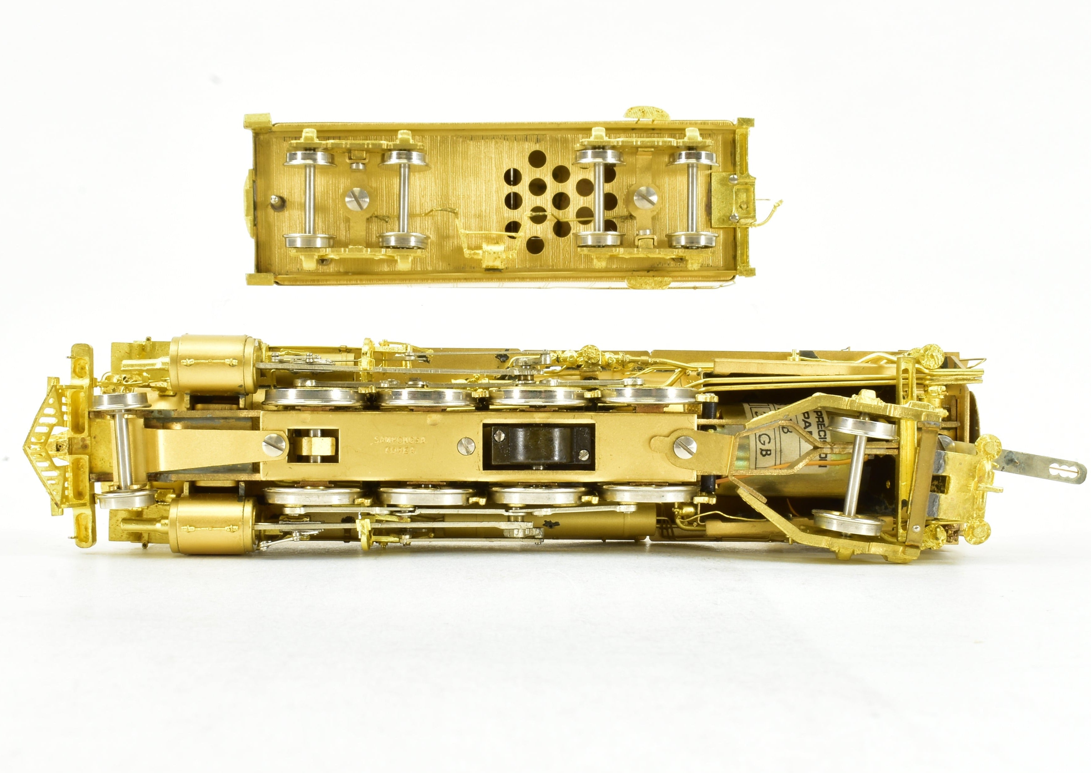 HO Scale Brass Model Train - Key Imports Classic Northern Pacific W - 5 1846 Class 2 - 8 - 2 Mikado Locomotive with Elesco Feedwater Heater