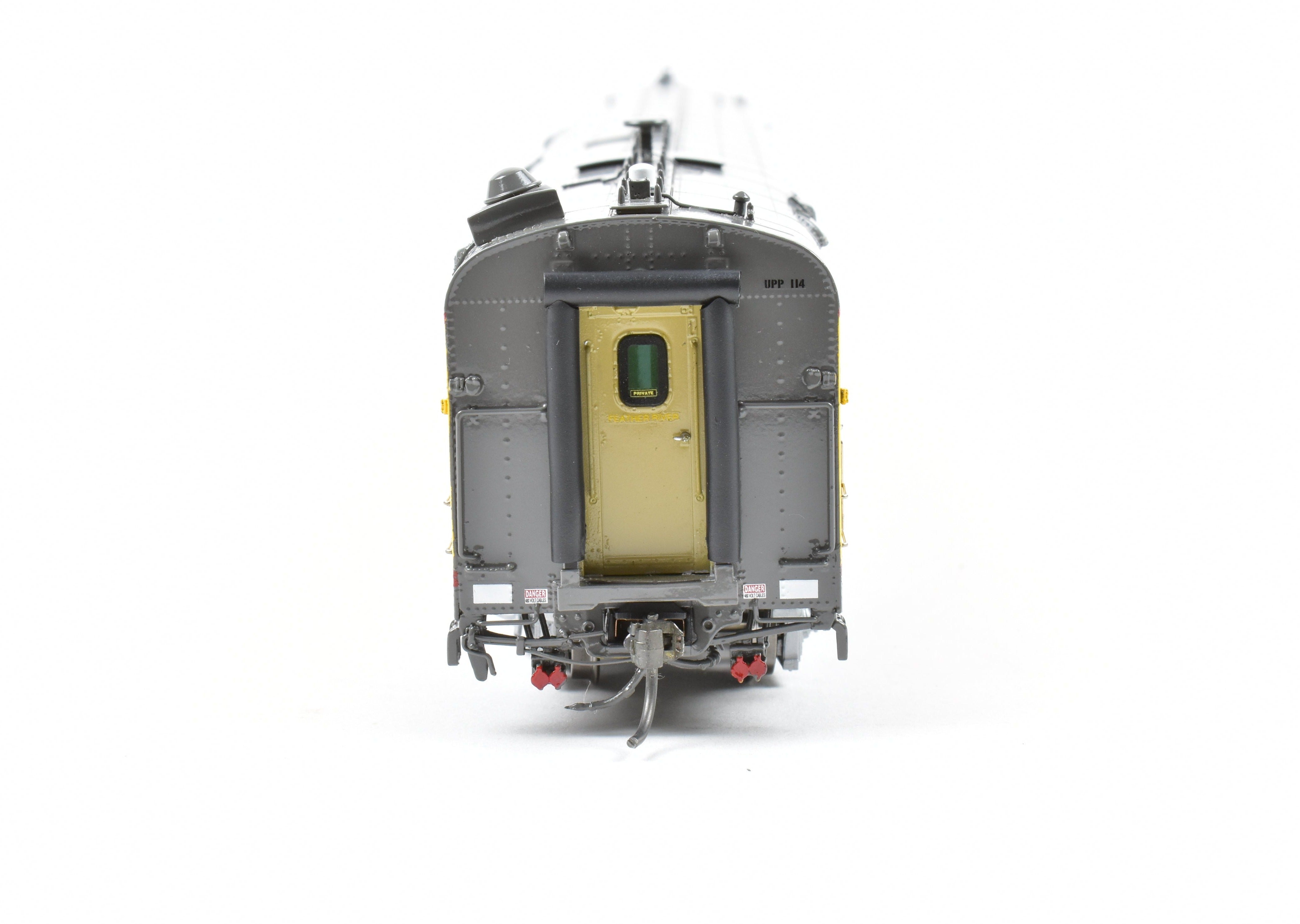 HO Scale Brass Model Railroad Business Car - Overland Models, Inc. Union Pacific Feather River FP No. 114