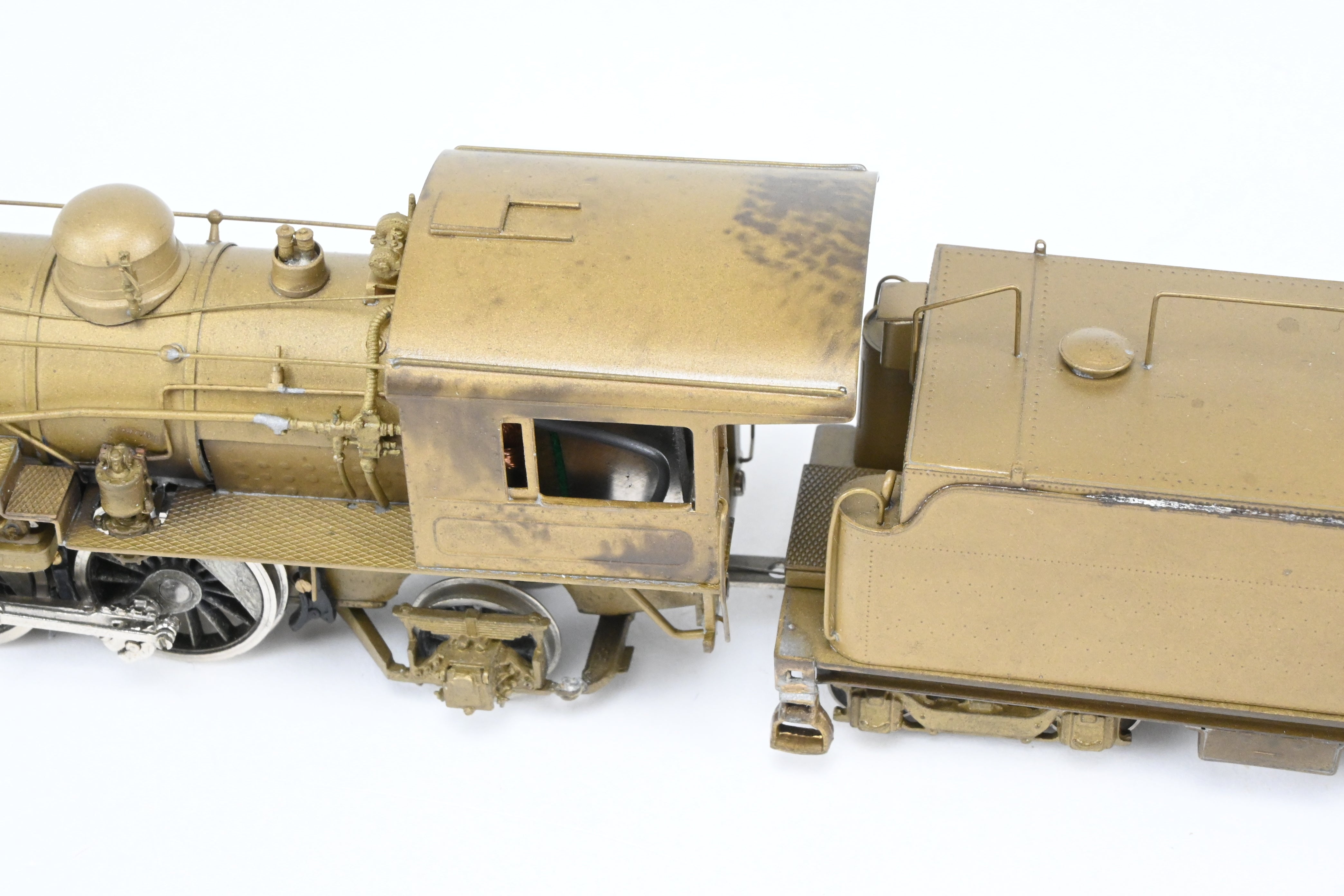 HO Scale Brass Model Train - NWSL/FED - Far East Distributors SSW - Cotton Belt 4-4-2 Class E-1 Equipped with New NWSL Drive Unit