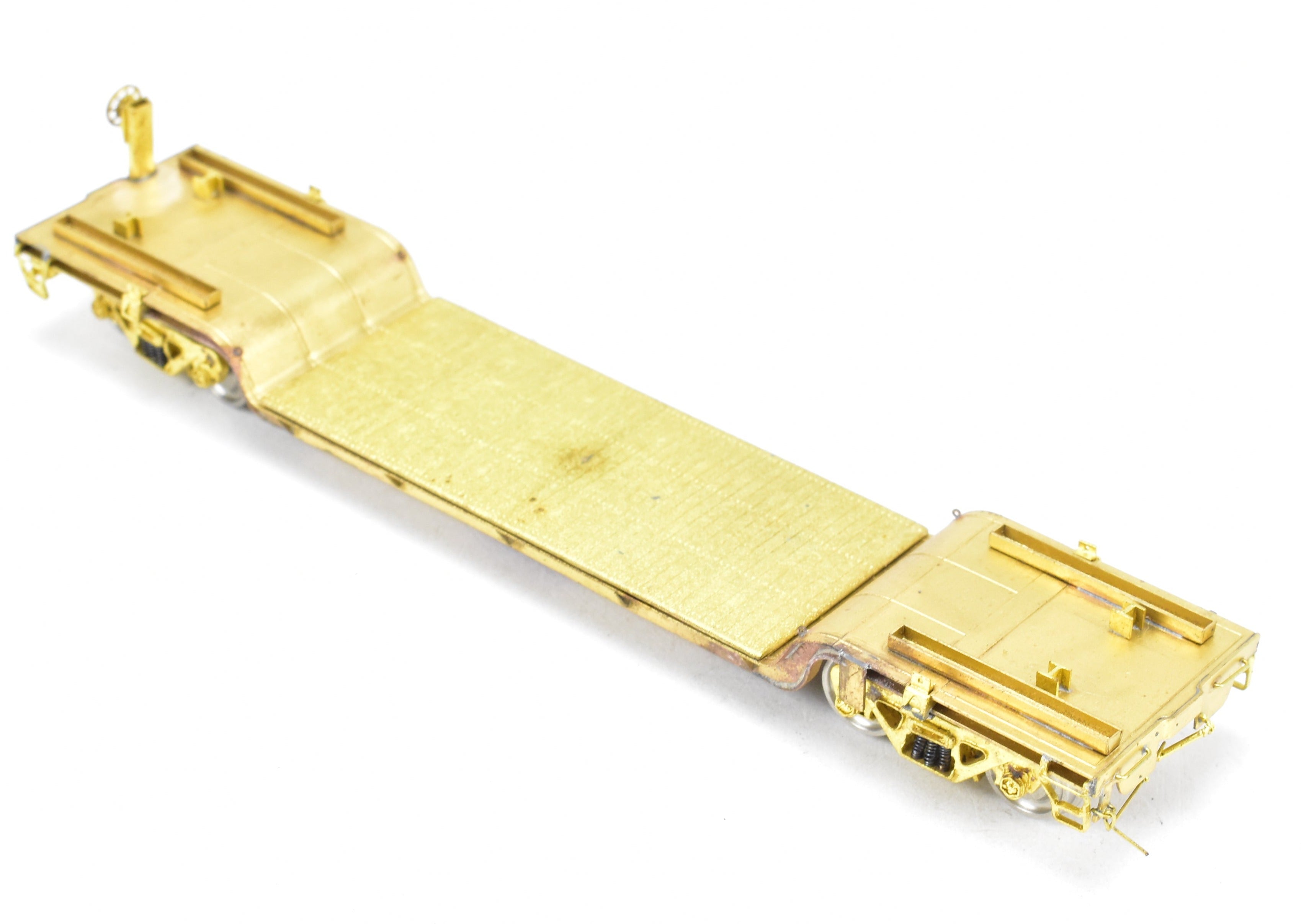 HO Brass 45' Depressed Center Flat Car by OMI - Various Roads