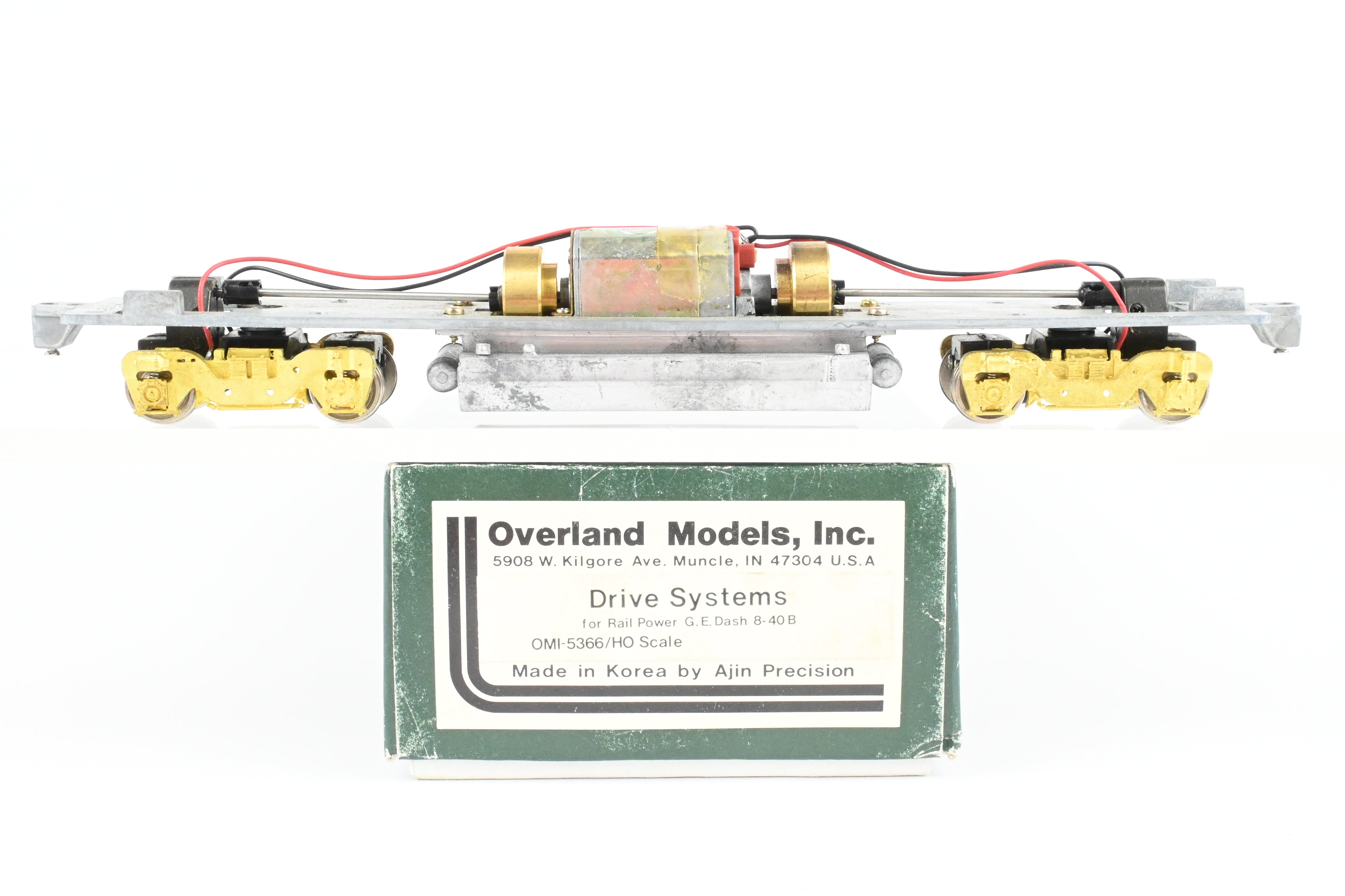 HO Scale Brass OMI - Overland Models Inc. Drive Systems for Rail Power Products GE - General Electric Dash 8 - 40B Locomotives
