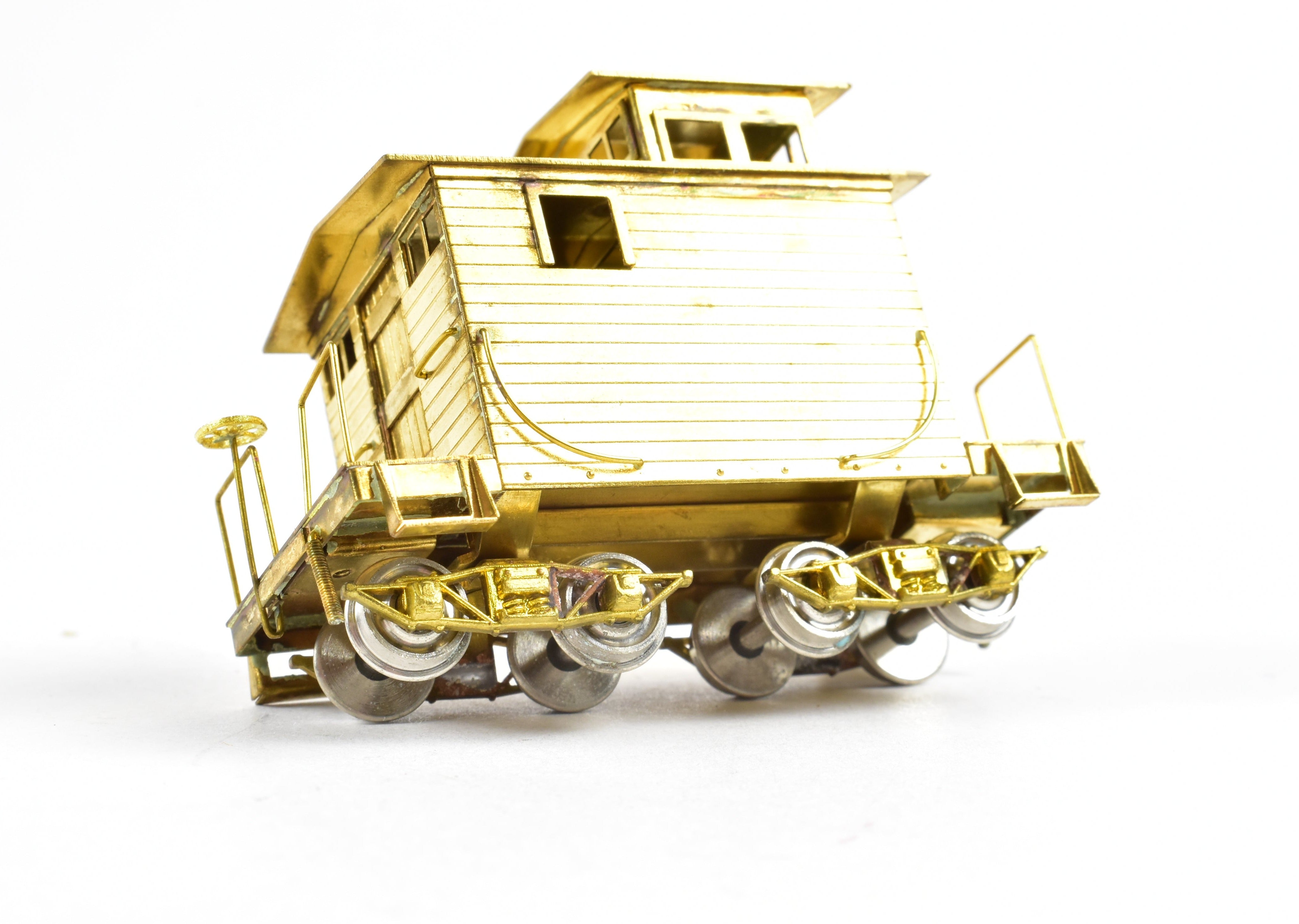 HOn3 Scale Brass Model Train Westside Lumber Co. Short Caboose No. 7 by Westside Model Co.