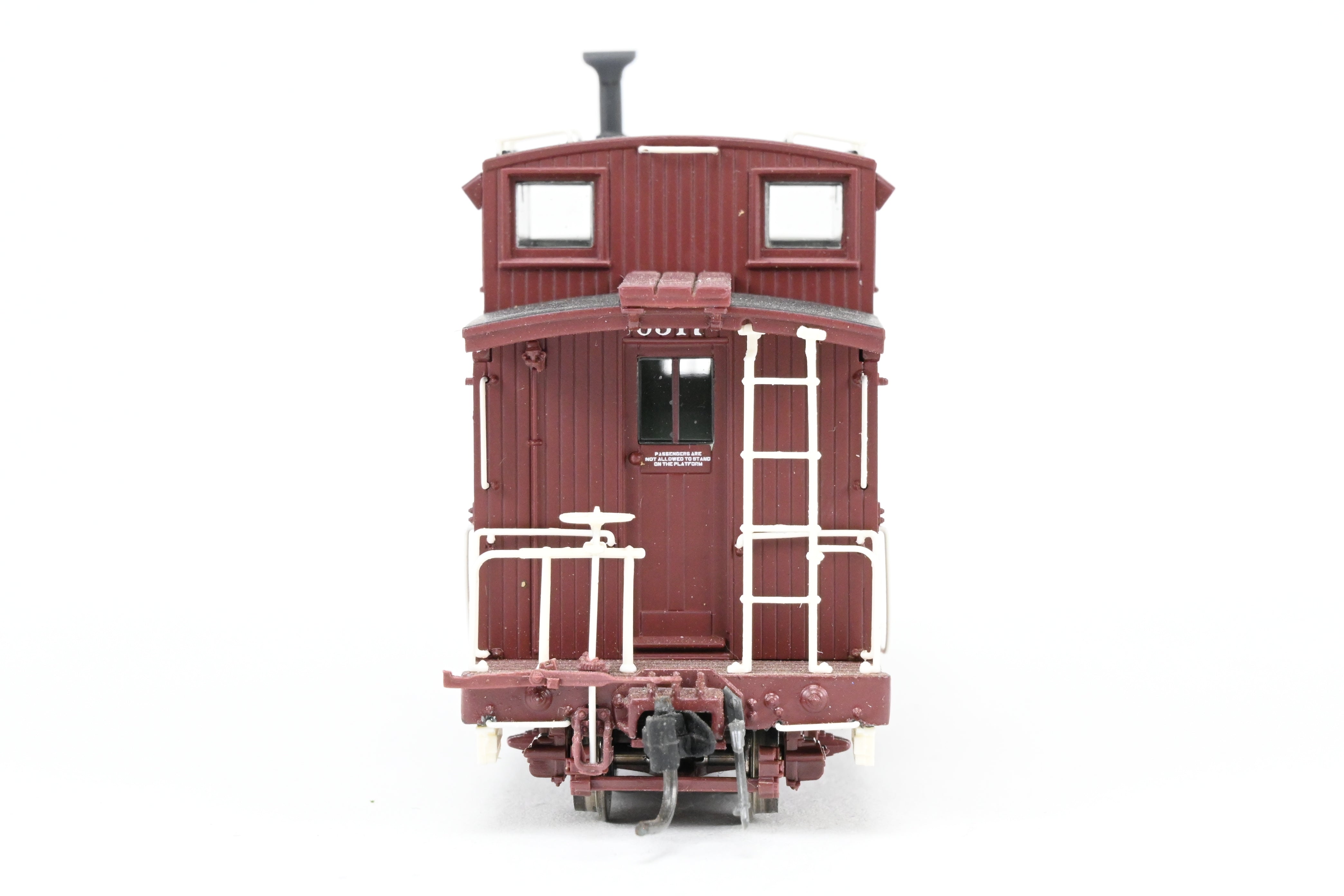 HOn3 Blackstone Models D&RGW - Denver & Rio Grande Western Brown Long Caboose with Moffat Tunnel Herald No. 0517
