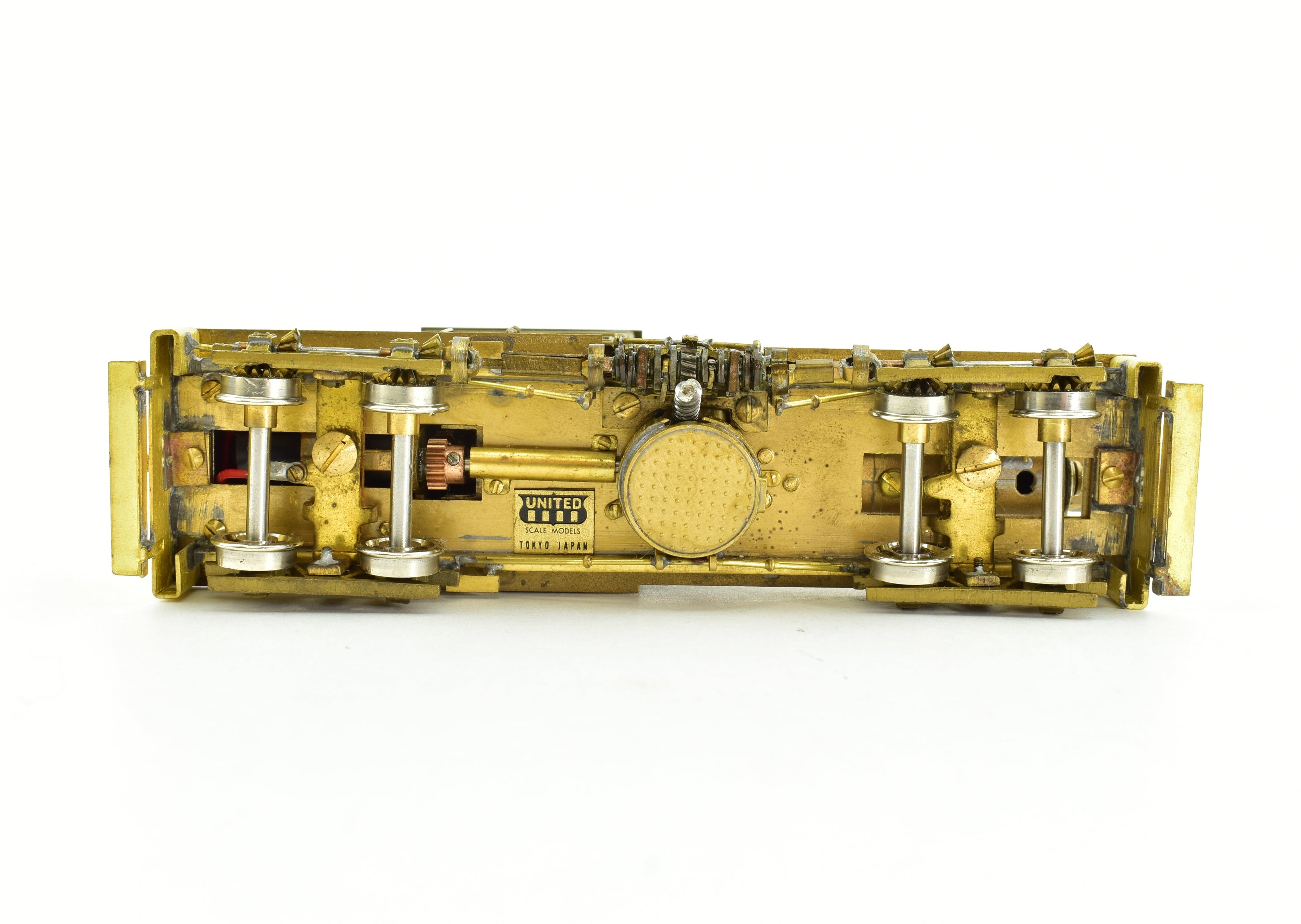 High - Quality HO Scale Brass Shay Locomotive Model - PFM - United Benson Logging Co. 2 - Truck Tee - Boiler Shay No. 528