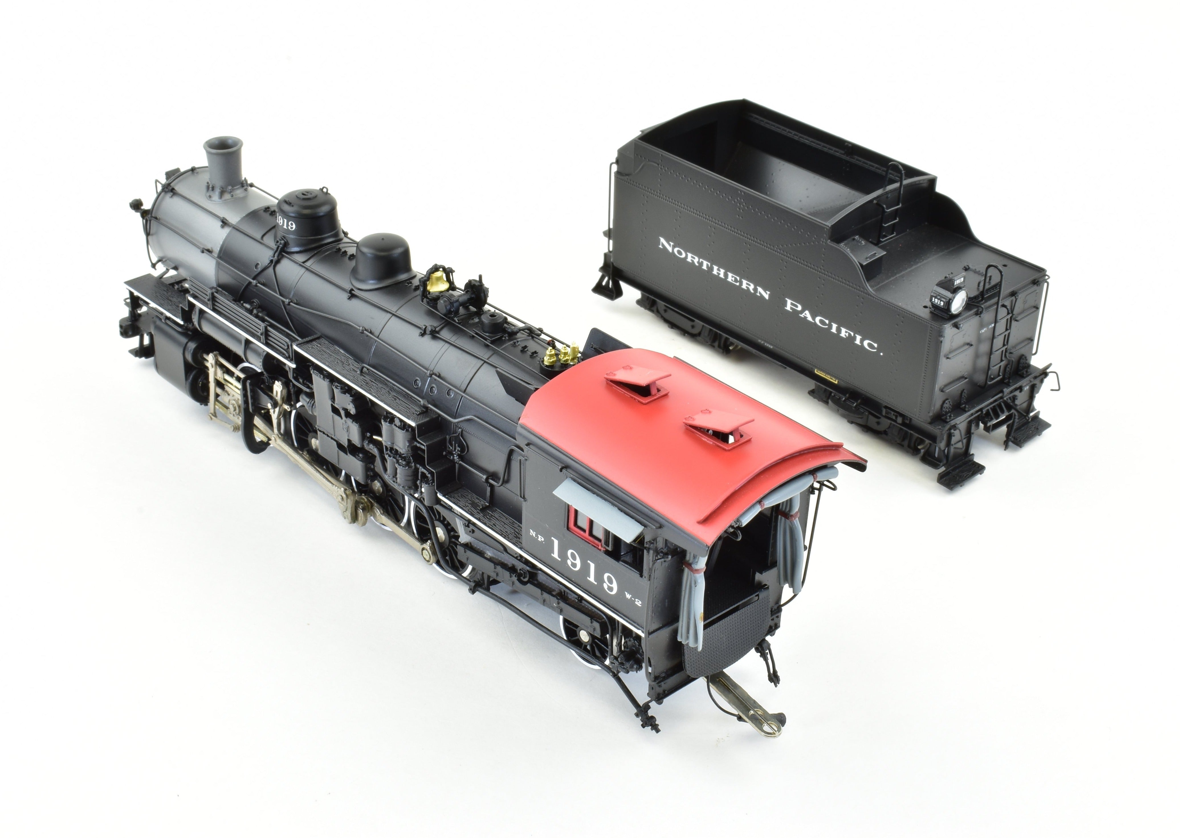 Limited Edition HO Brass W&R Enterprises Northern Pacific Class W - 2 2 - 8 - 2 #5