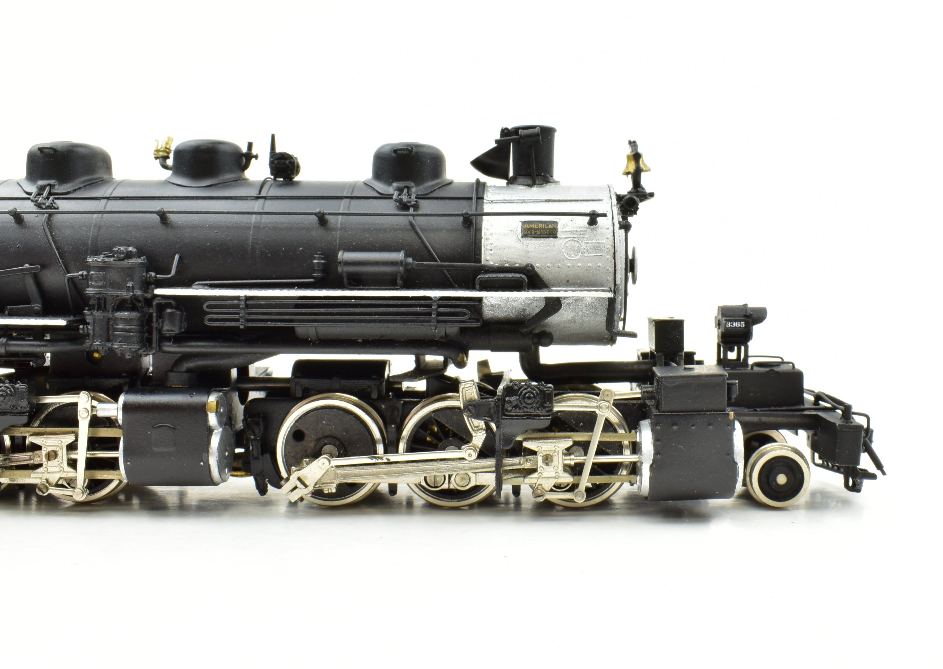 HO Scale Brass Pacific Fast Mail Model Train - United D&SL - Denver & Salt Lake - D&RGW - Denver & Rio Grande Western 2-6-6-0 CP 3365