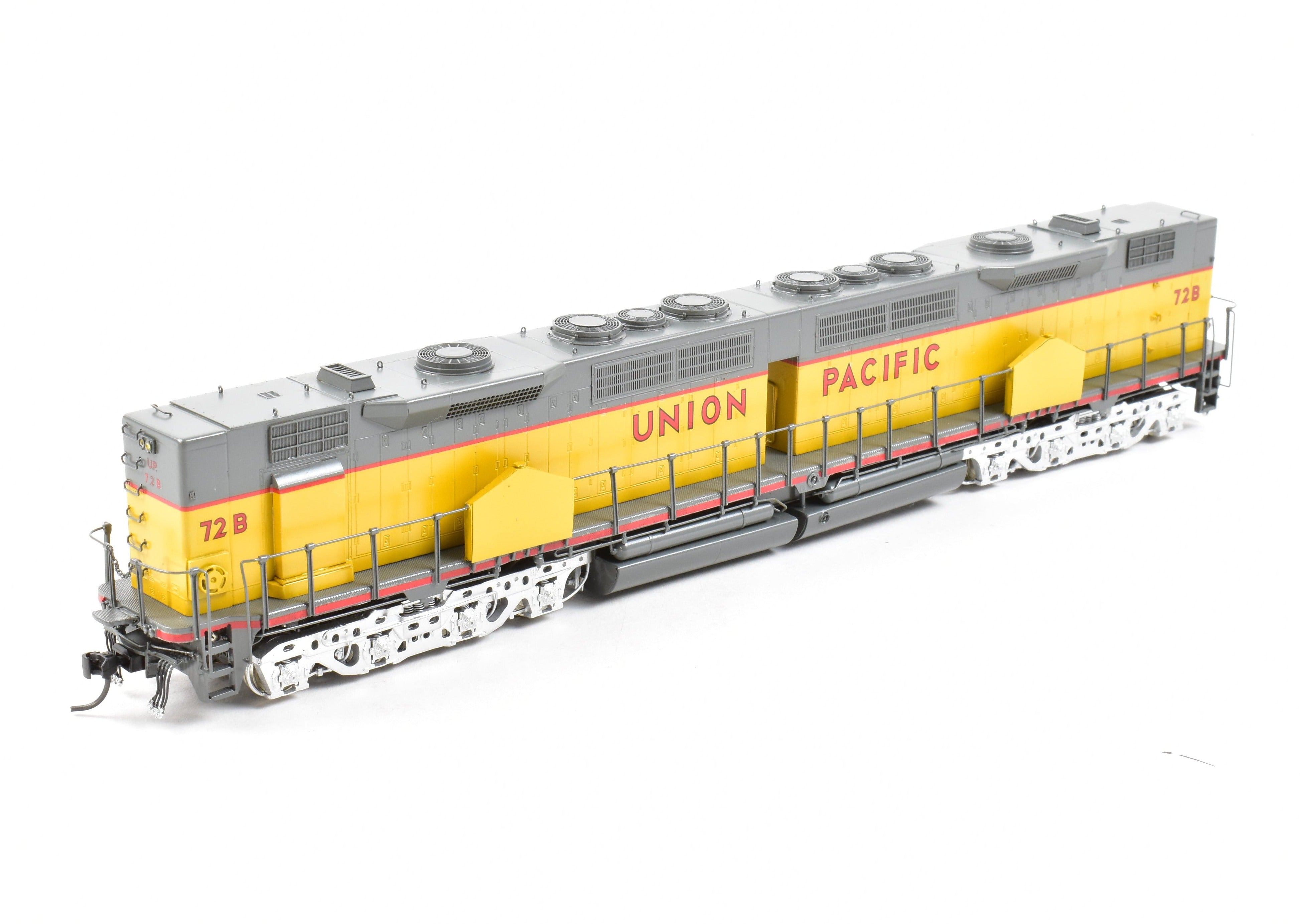 HO Scale Brass Locomotive - Overland Models, Inc. (OMI) Union Pacific (UP) Modernized DD35 B with Sand Boxes and Factory - Equivalent Custom Painting