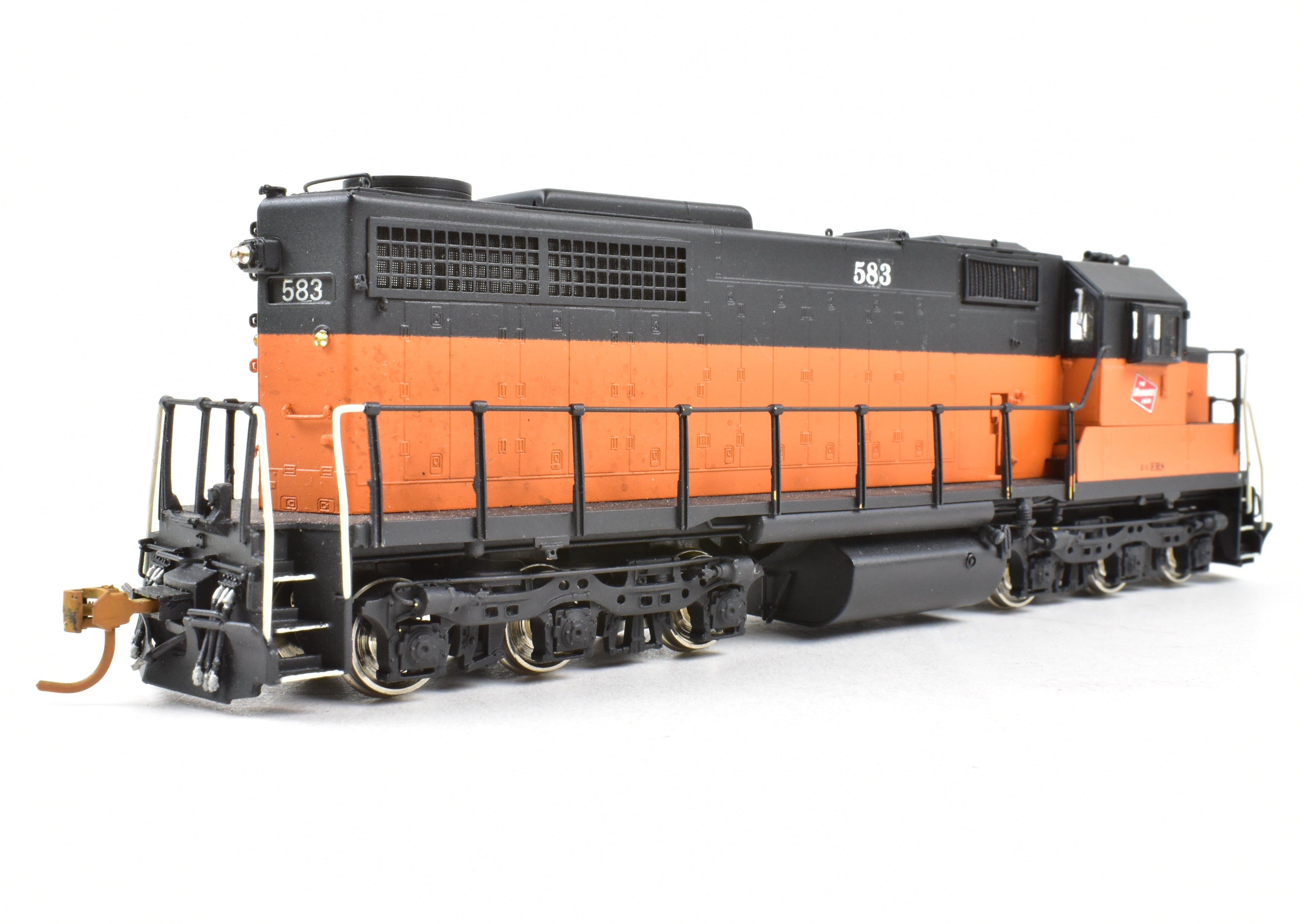 HO Scale Brass OMI MILW Milwaukee Road EMD SDL39 Custom Painted Locomotive #583