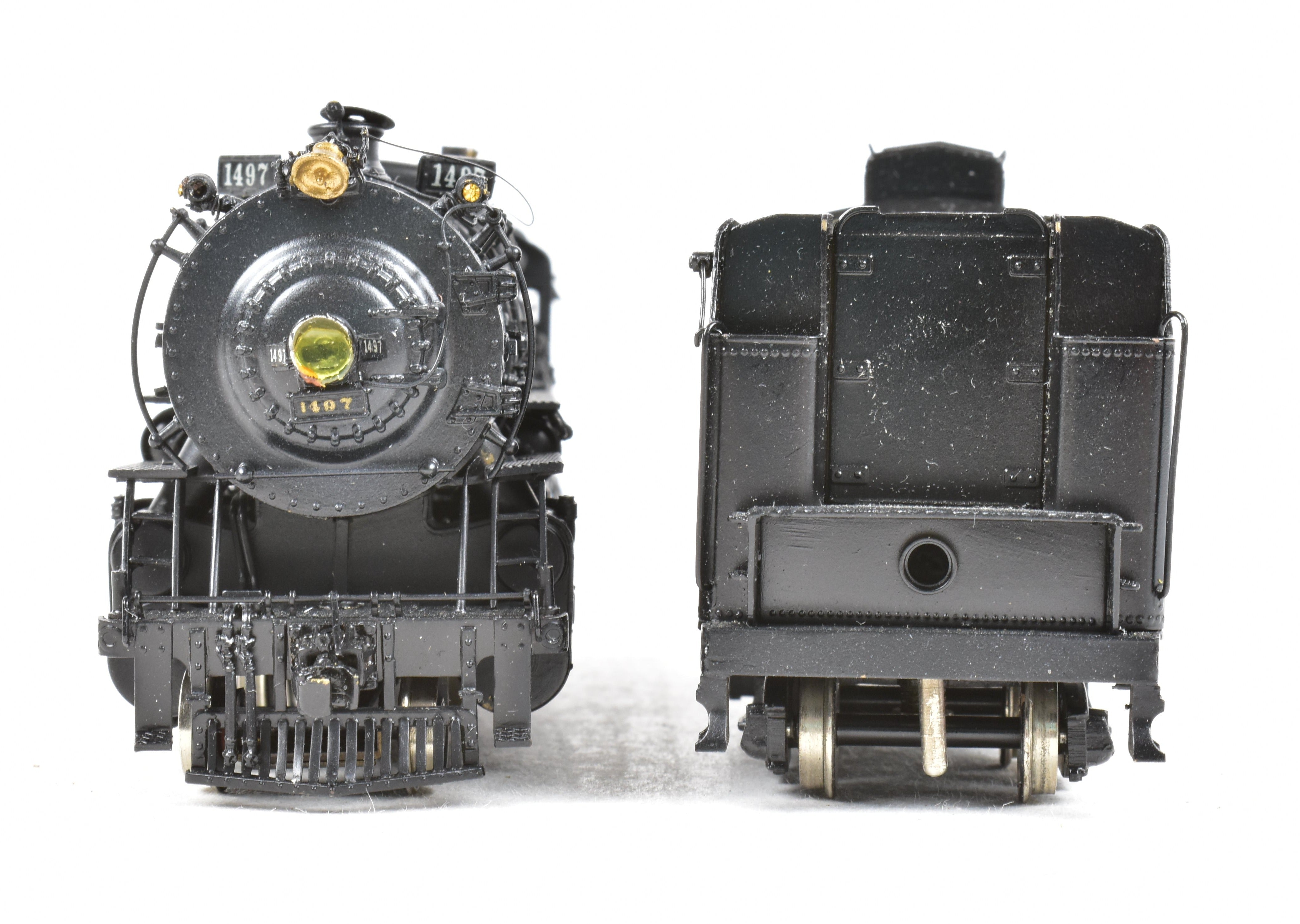 HO Scale Brass Missouri Pacific 1400 2-8-2 Mikado by Hallmark Custom Painted