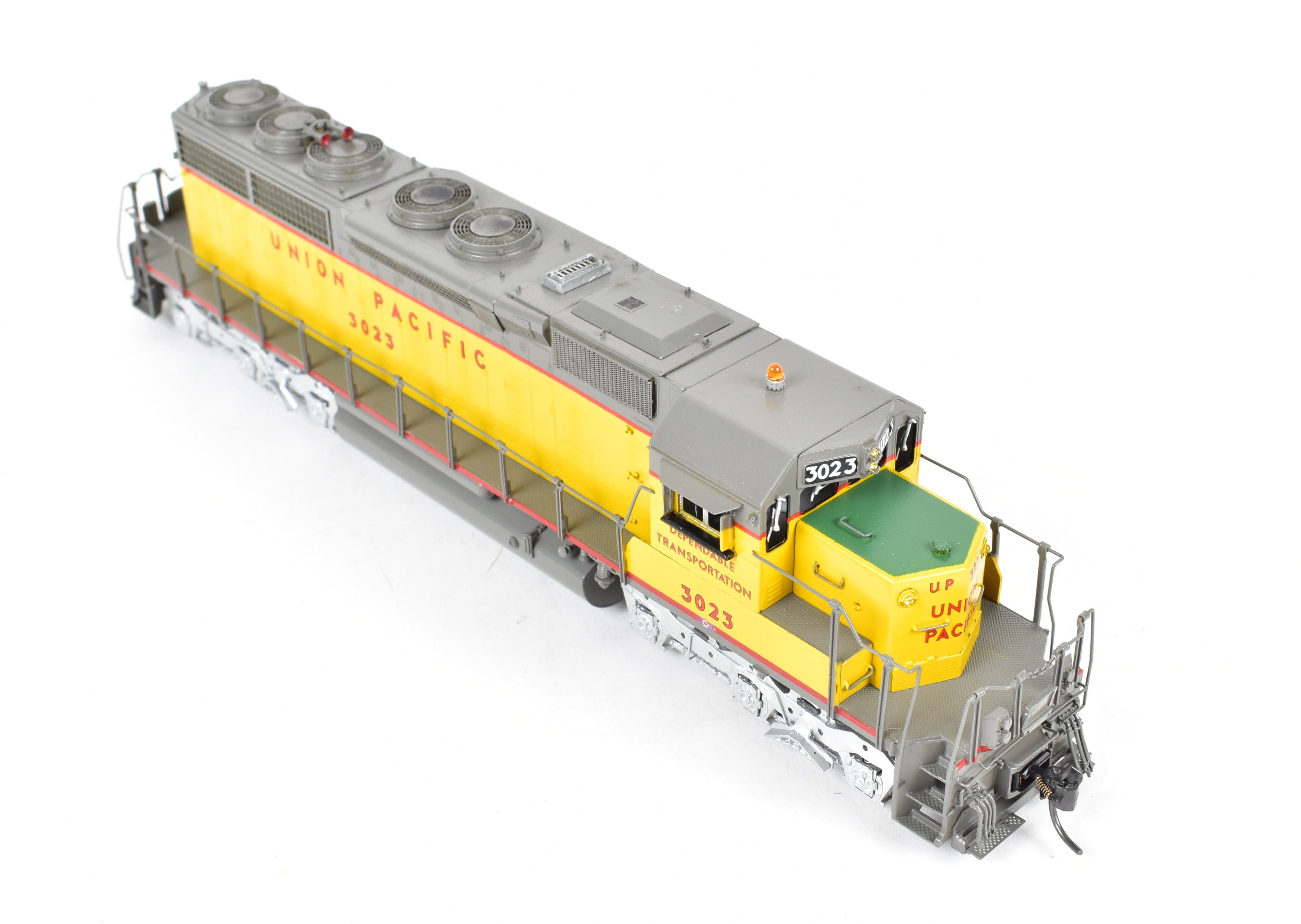 HO Scale Brass UP Union Pacific EMD SD40 Low Hood Custom Painted #3004 by Overland Models