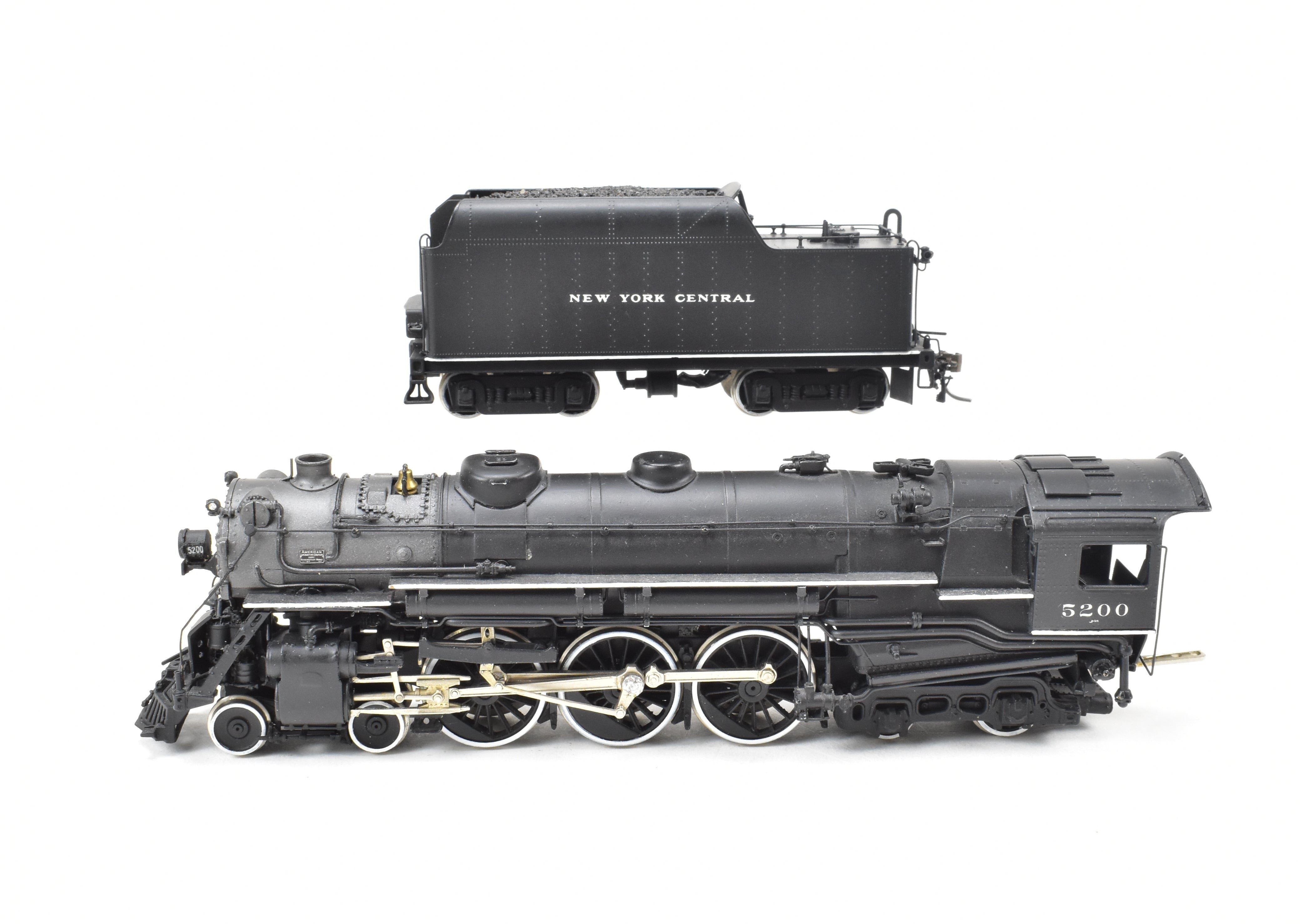 Rare HO Brass CON Micro Cast Mizuno NYC J-1a 4-6-4 Pilot Model with Builder Photo