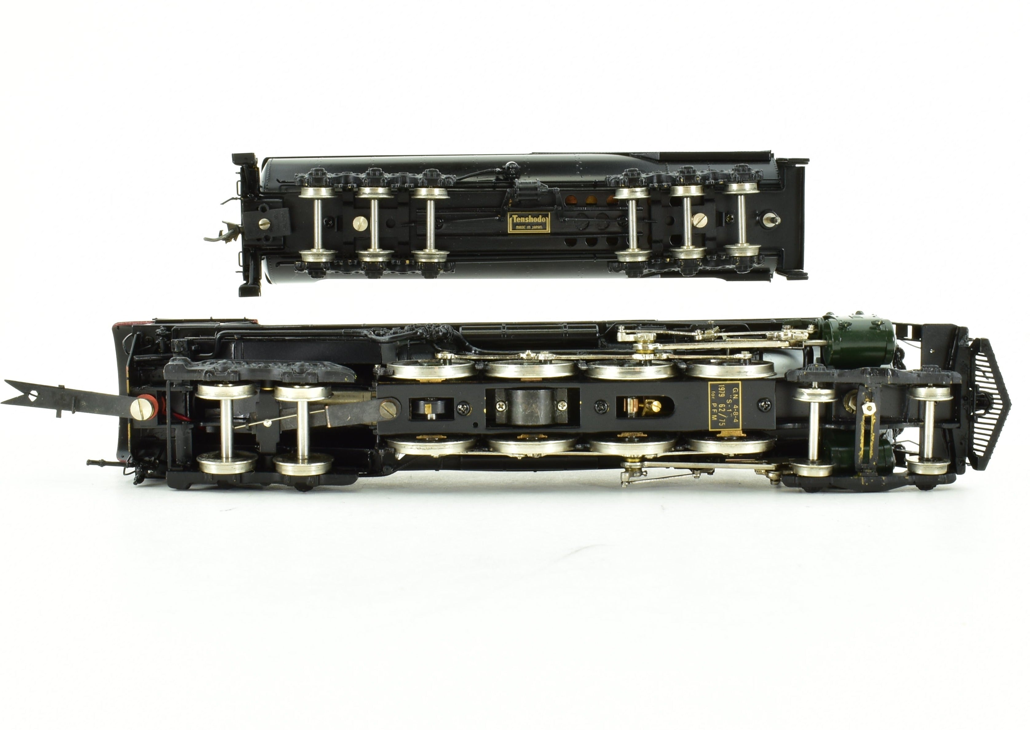 HO Scale Brass Model Train - Tenshodo Great Northern 4-8-4 Class S-1 FP Crown, 1979 Production Run