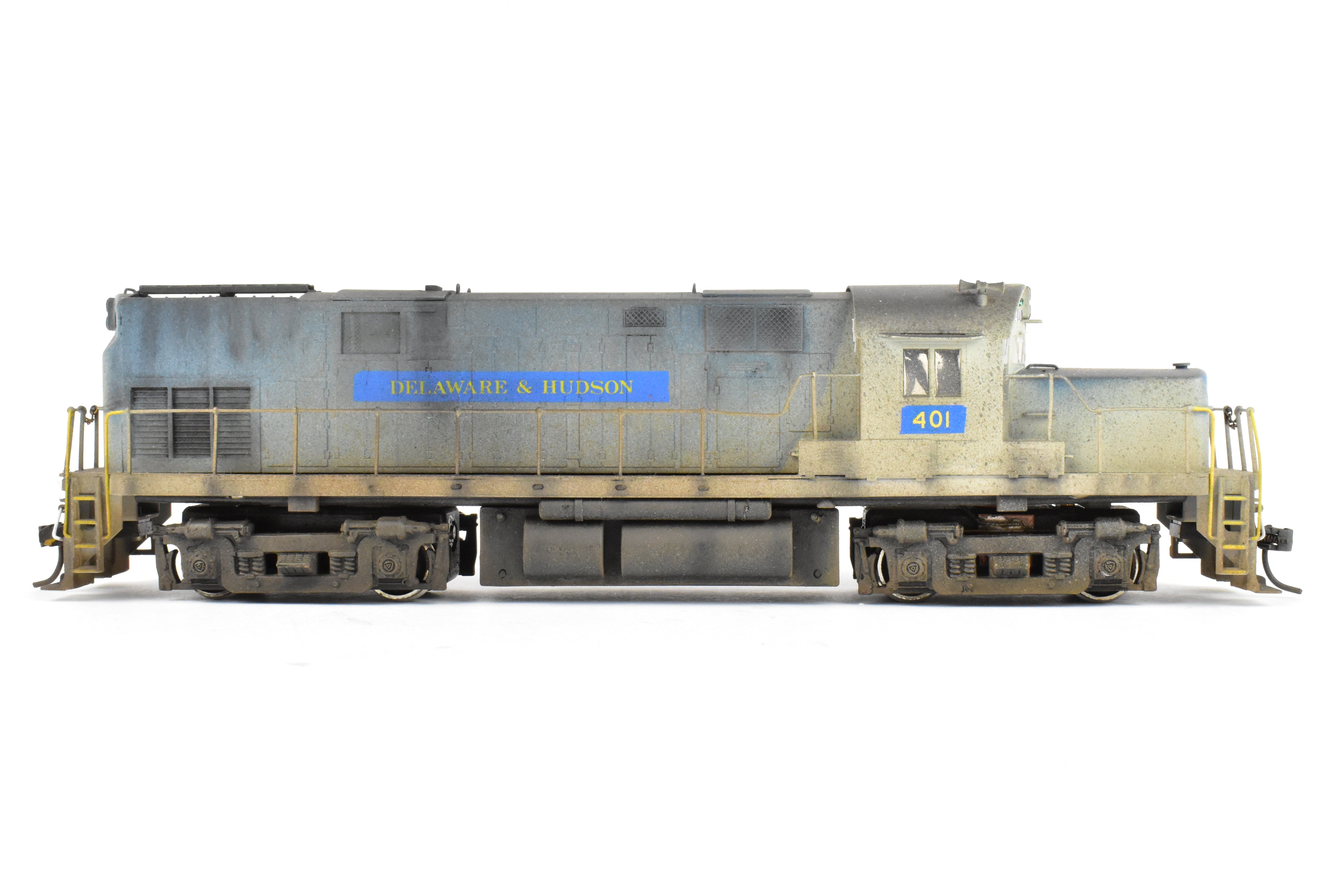 HO Scale Brass Alco Model Train - Delaware and Hudson ALCo C - 420 Low Hood with D&H Patch