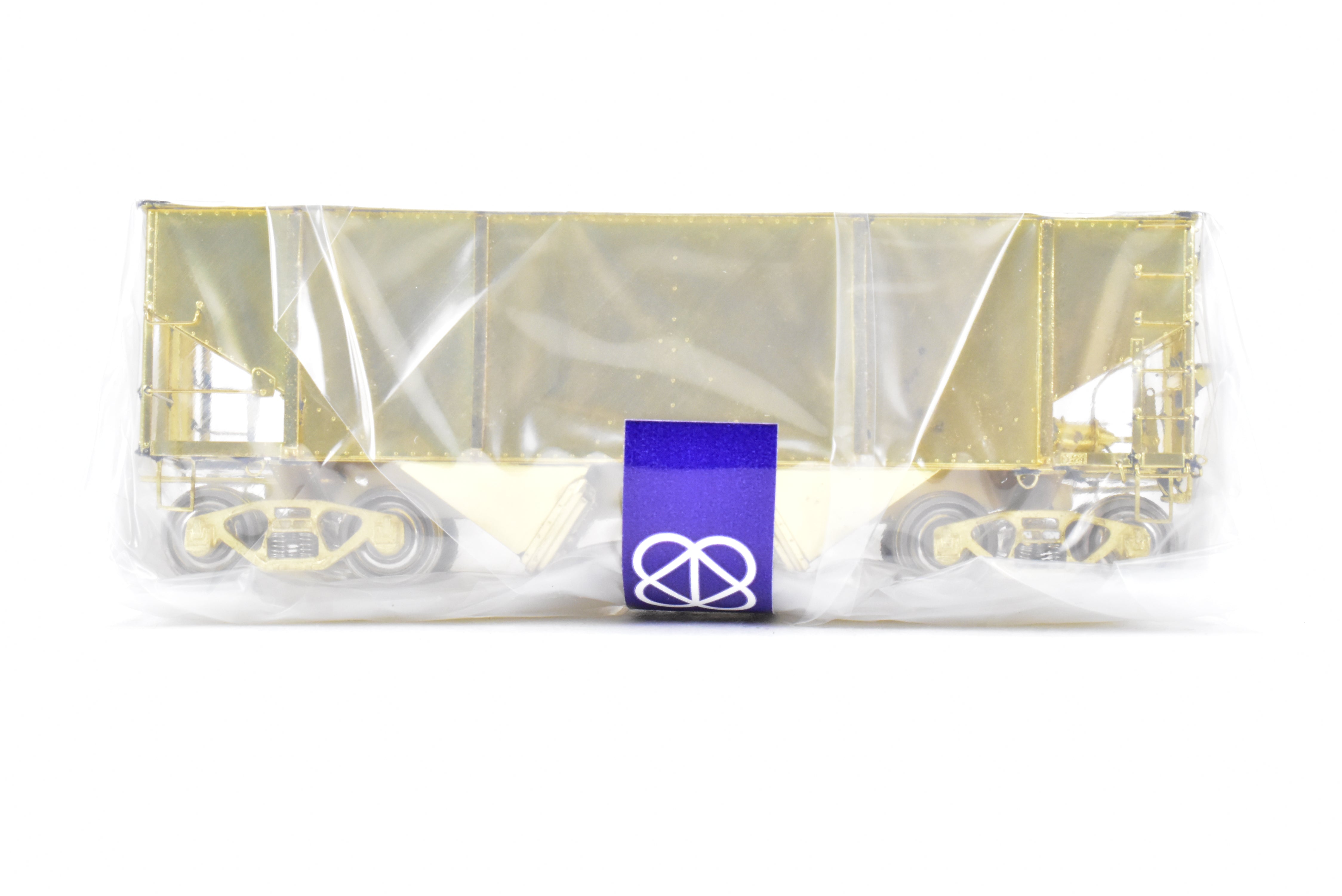 HO Scale Brass OMI - Overland Models, Inc. Great Northern (GN) 2-Bay Open Hopper with Rapid Discharge Function, Brand New and Mint Condition