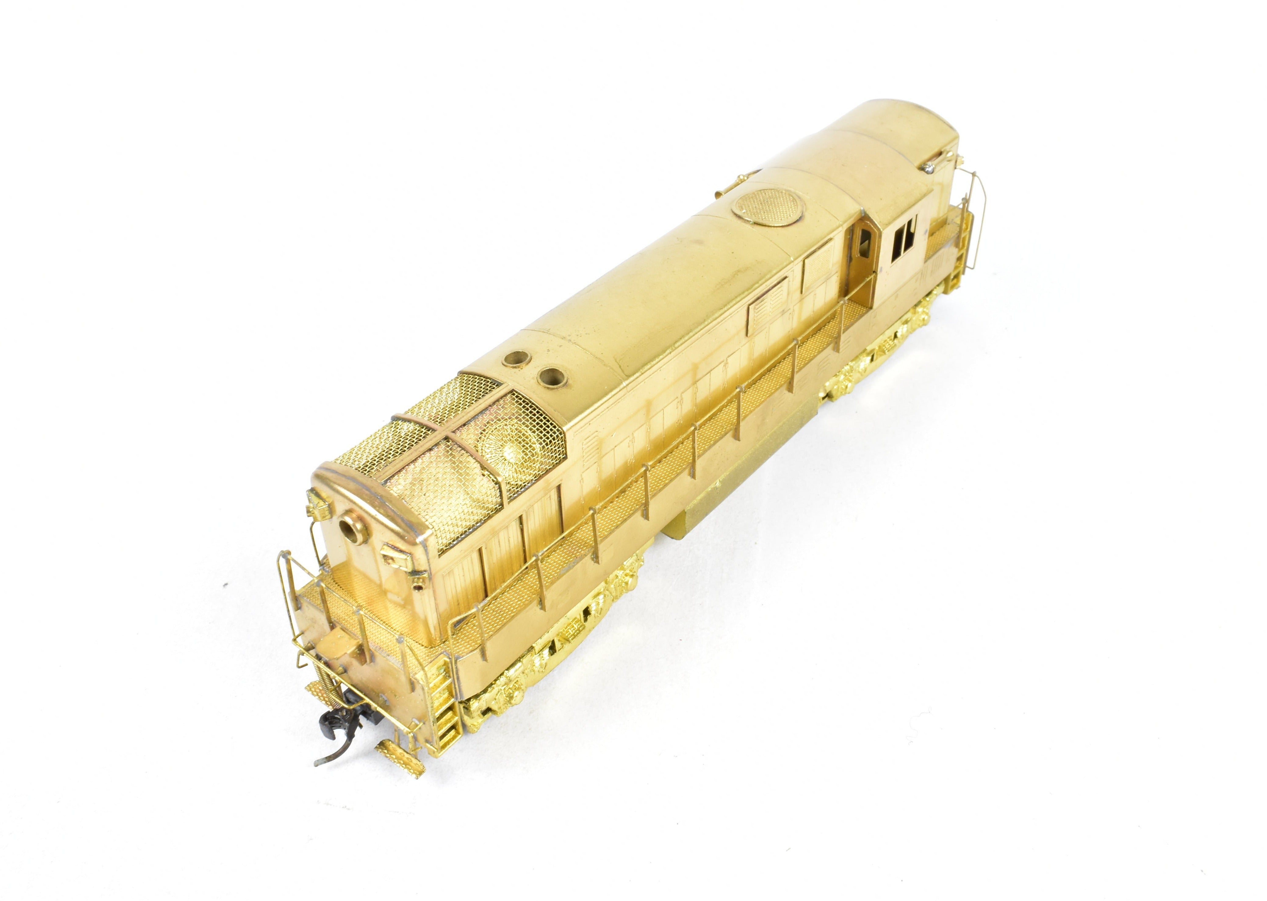 1970s HO Brass Red Ball Baby Trainmaster H-16-44 Model by Fairbanks Morse
