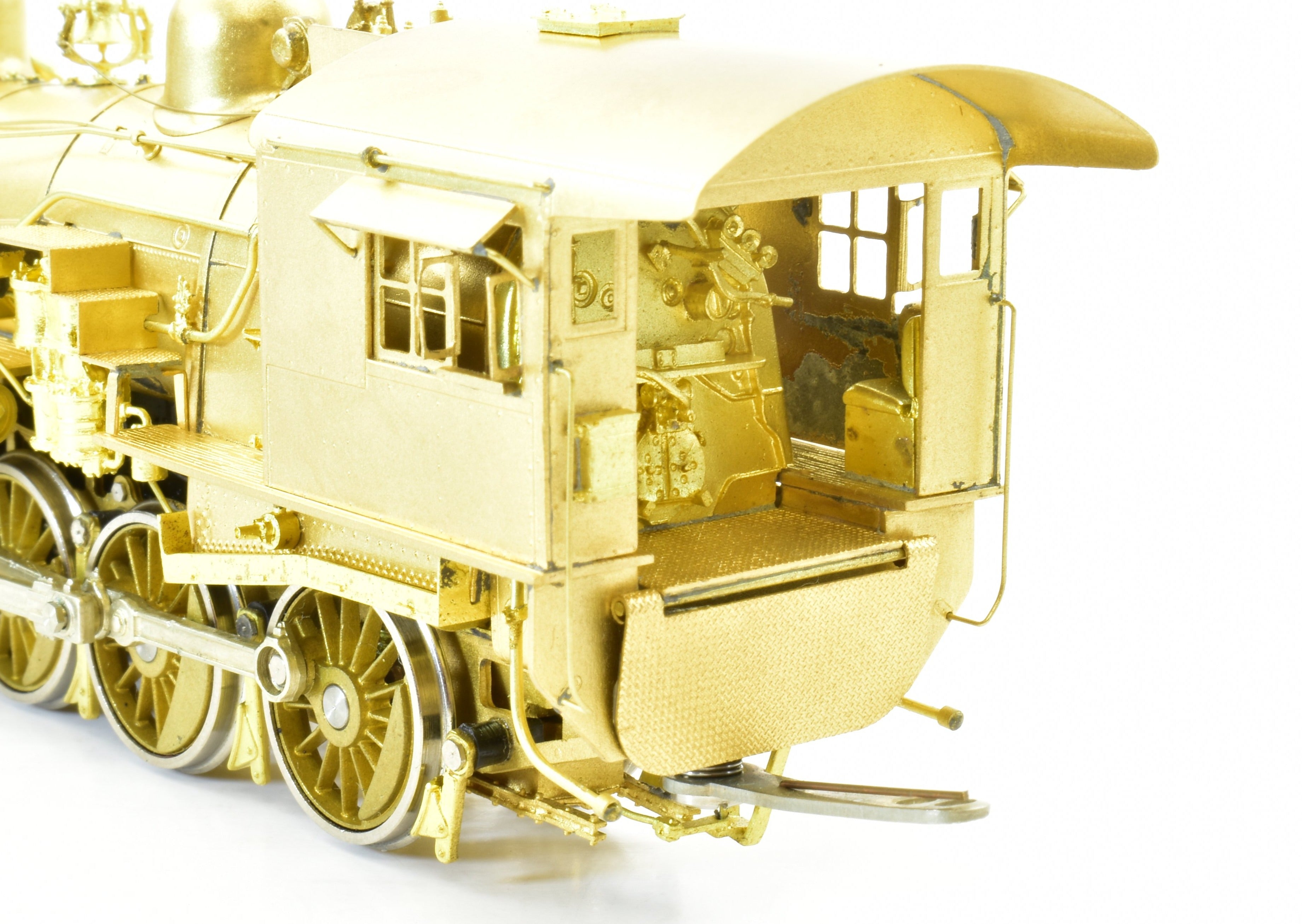 HO Scale Brass Model Train Engine - W&R Enterprises NP Northern Pacific Y - 2 2 - 8 - 0 Steam Locomotive