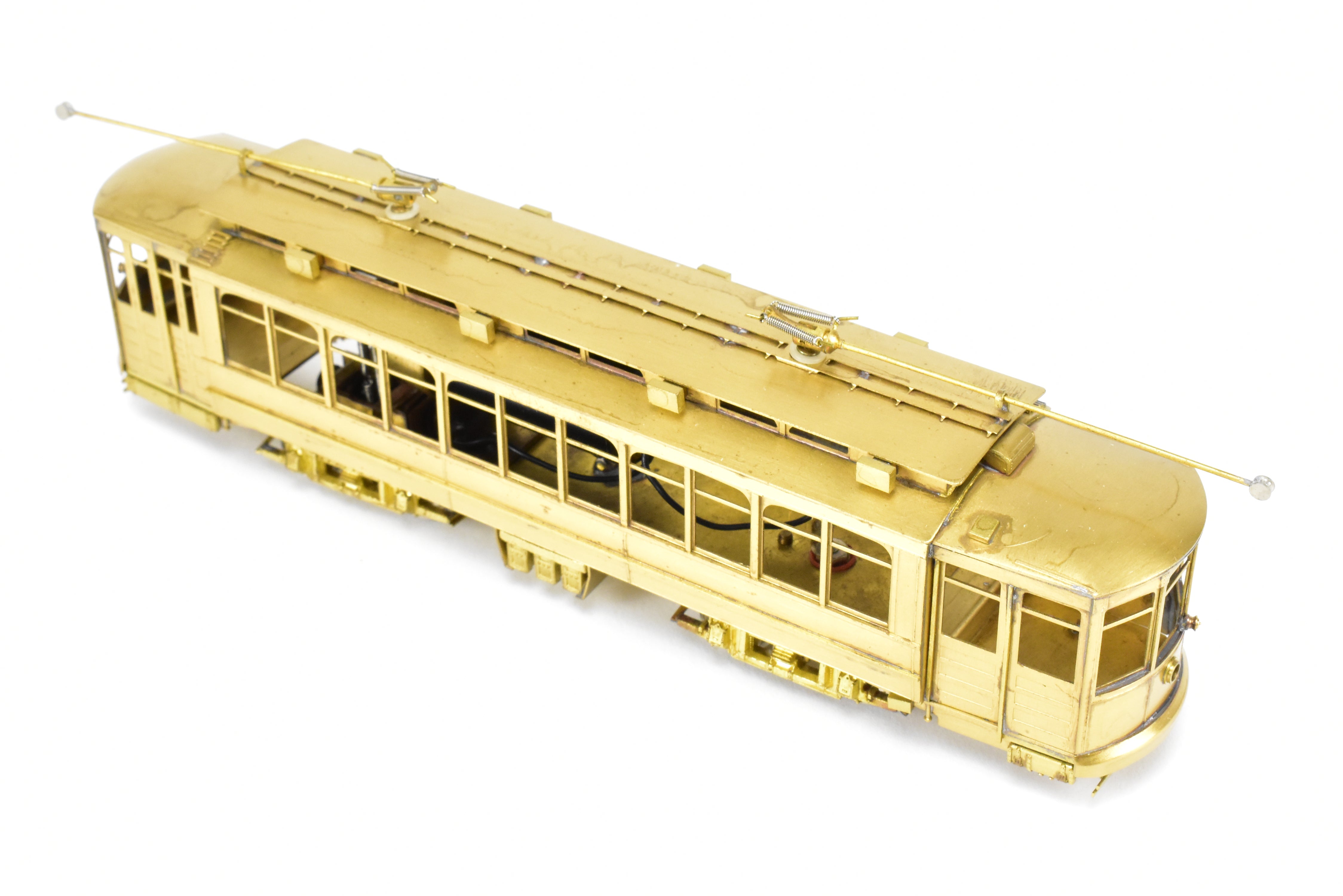 High - Quality HO Scale Brass Chicago Surface Lines Short Brill Car Model 347 CSL by Fairfield Models in Brand - New REBOXX Box with Mislabel