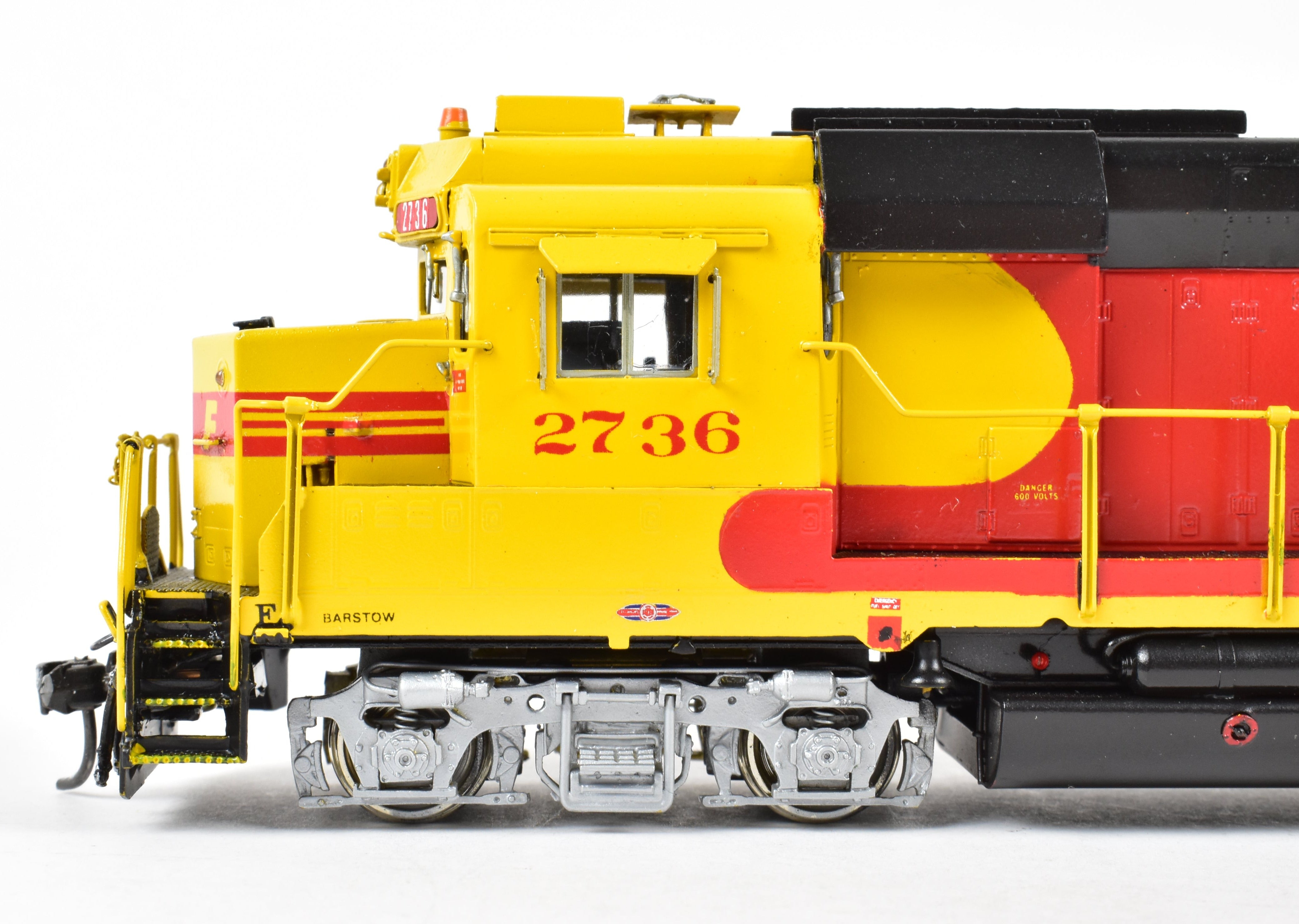 HO Scale Brass Model Train by Overland Models Inc. (OMI) - AT&SF Santa Fe EMD GP30u Rebuild in SPSF Merger Kodachrome Paint Scheme