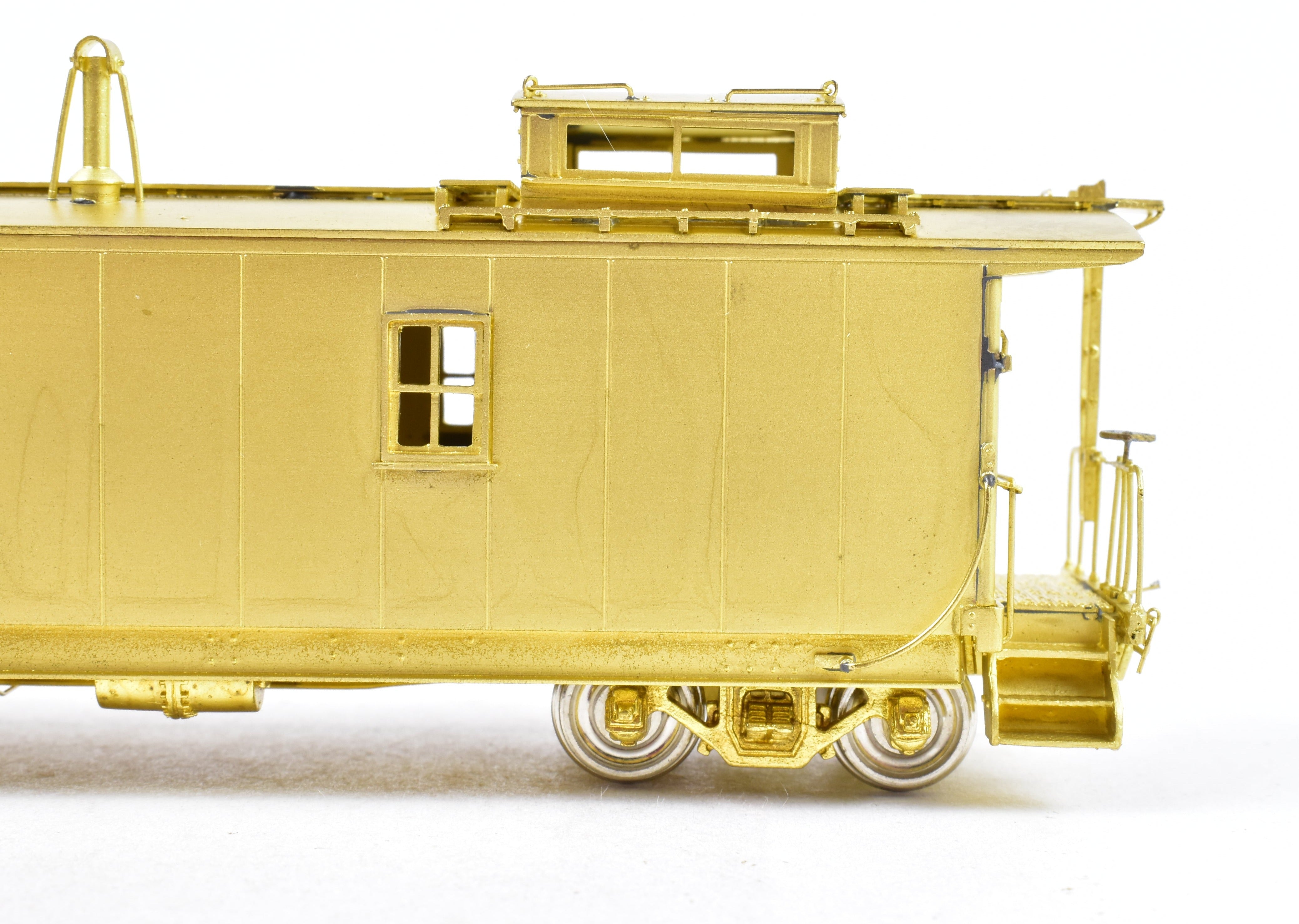 HO Scale Brass NYC - New York Central Pacemaker Plywood Caboose Model by Overland Models, Inc. (OMI)