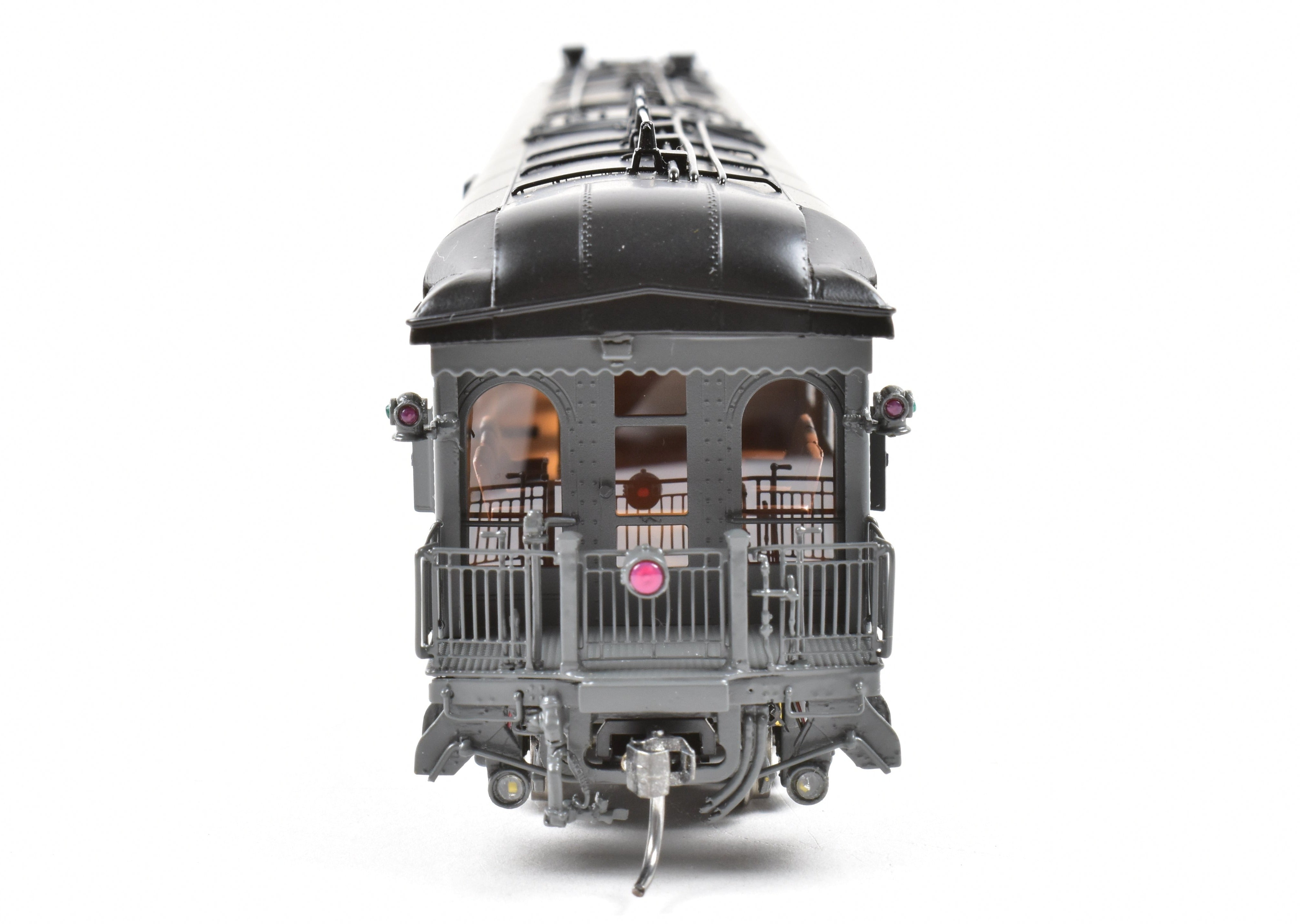 HO Scale New Brass Business Car: Southern Pacific #129 Two-Tone Grey