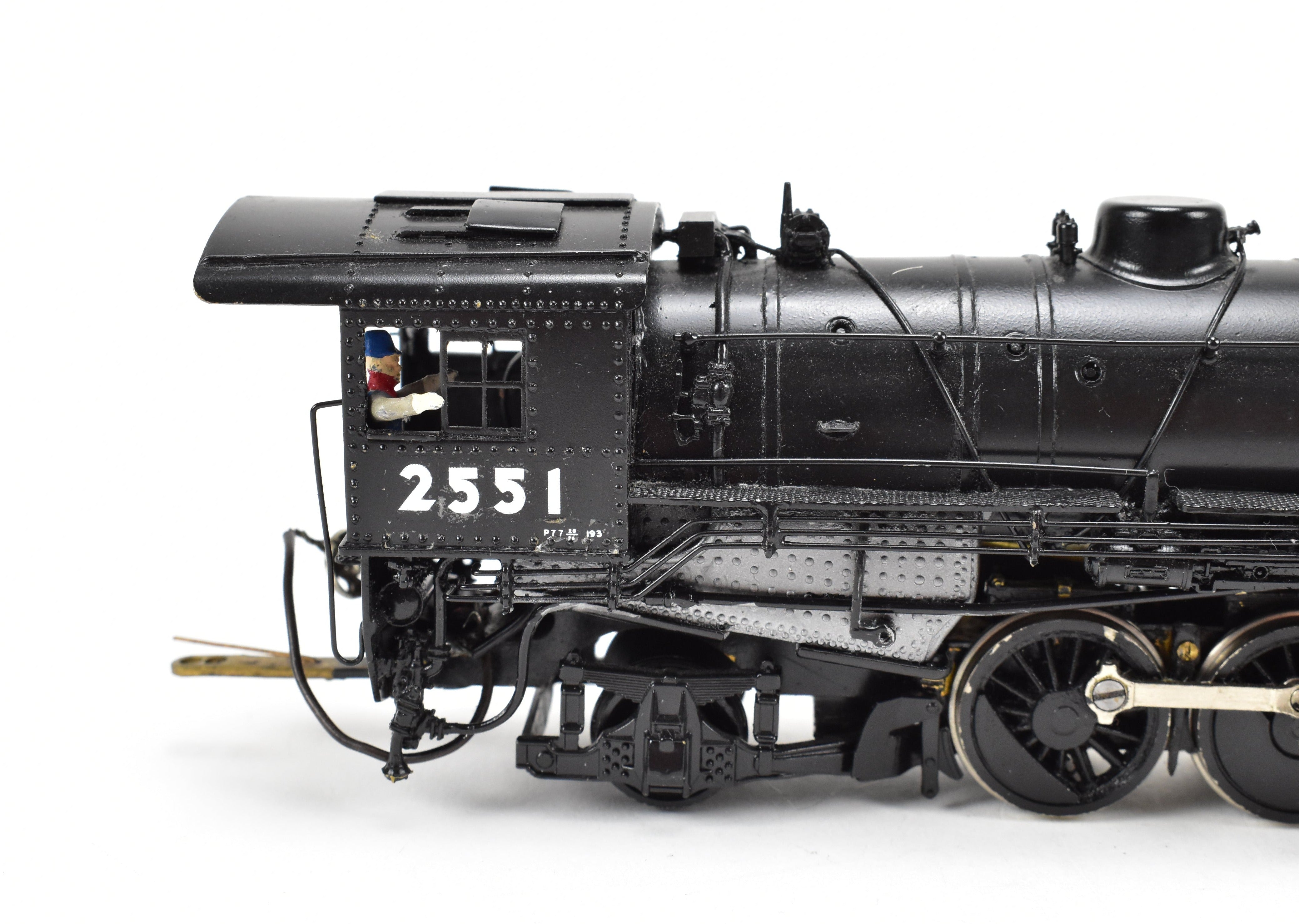 HO Scale Brass PFM - United Union Pacific USRA 2-8-2 #2551 with Can Motor Upgrade