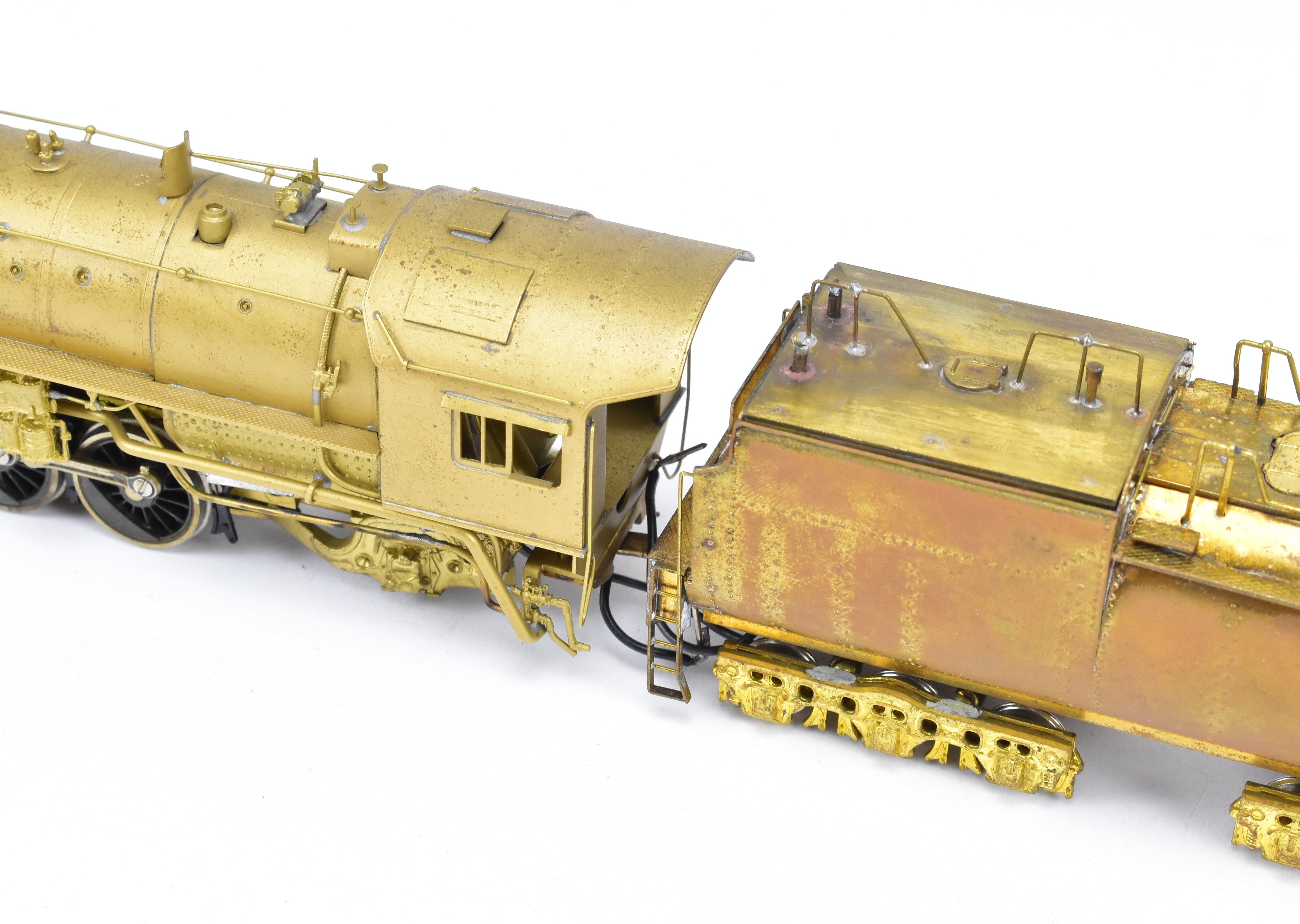 HO Scale Brass Union Pacific 4-10-2 Model by Westside with Modified Tender (AS-IS)