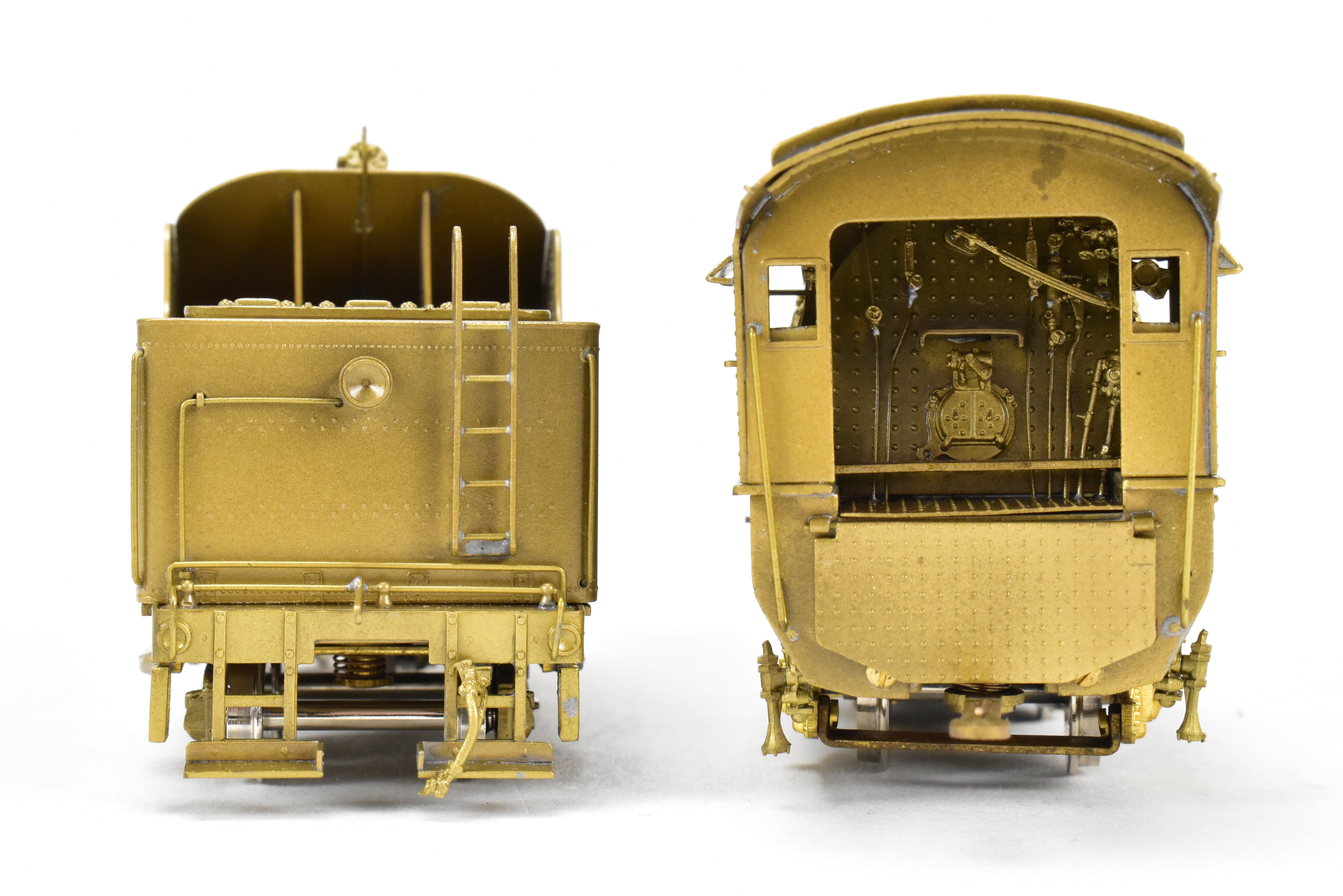 High - Quality HO Scale Brass Pacific Fast Mail (PFM) United States Railway Administration (USRA) 2 - 8 - 2 Light Class Mikado Locomotive Model from 1977 Run, Sold As - Is