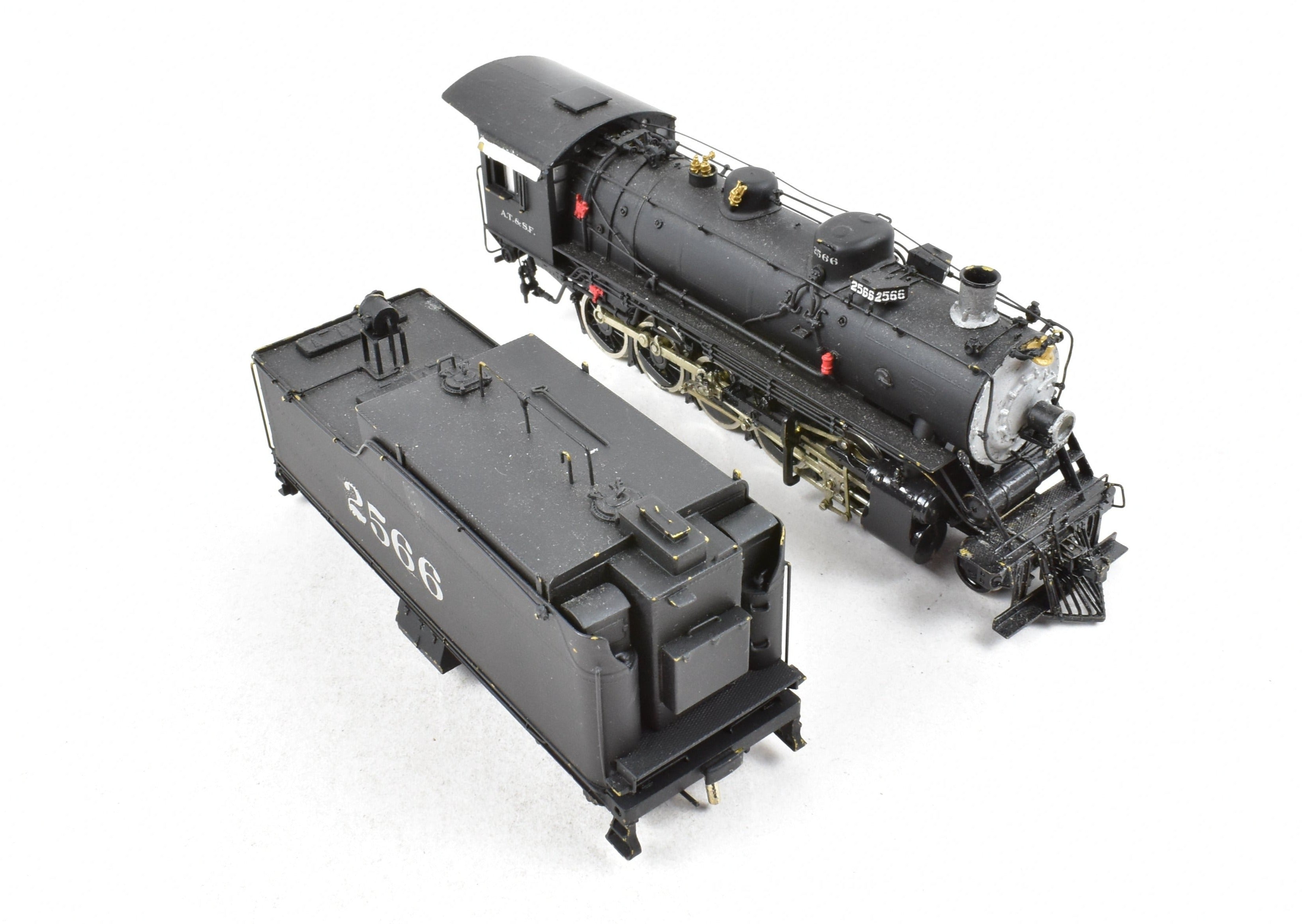 HO Brass Hallmark ATSF Santa Fe 2565 Class 2-10-0 Decapod Locomotive No. 2566