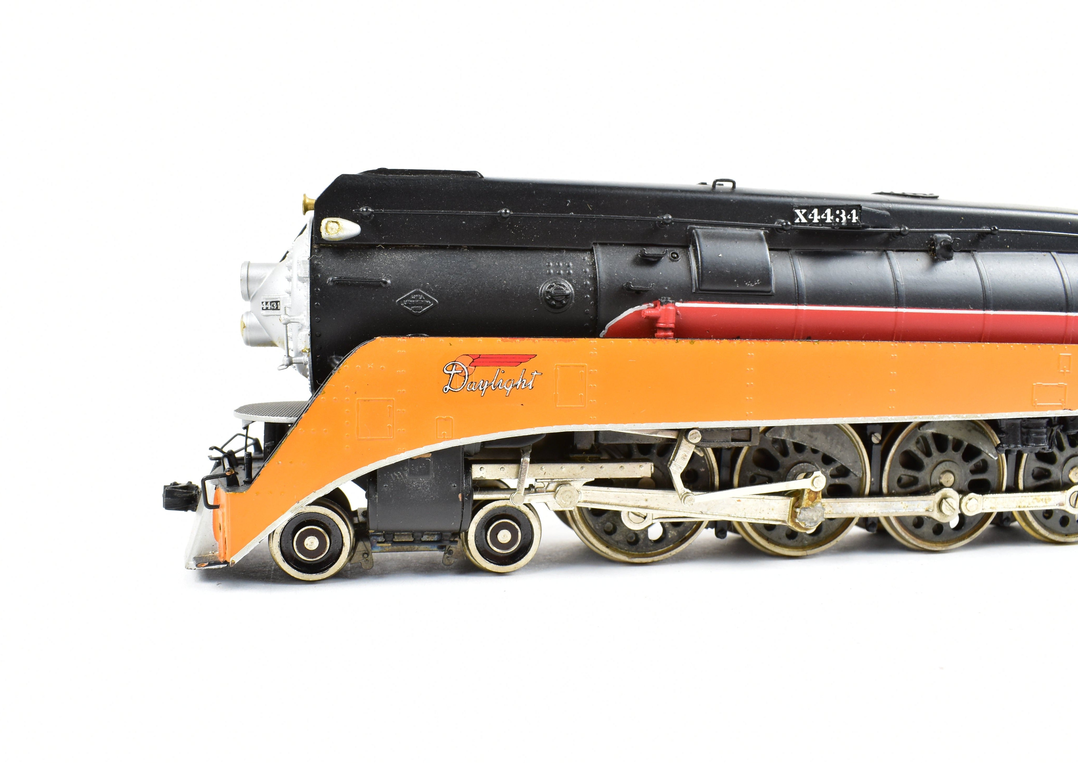 Custom Painted HO Brass Balboa SP - Southern Pacific GS - 4 4 - 8 - 4 Locomotive #4434